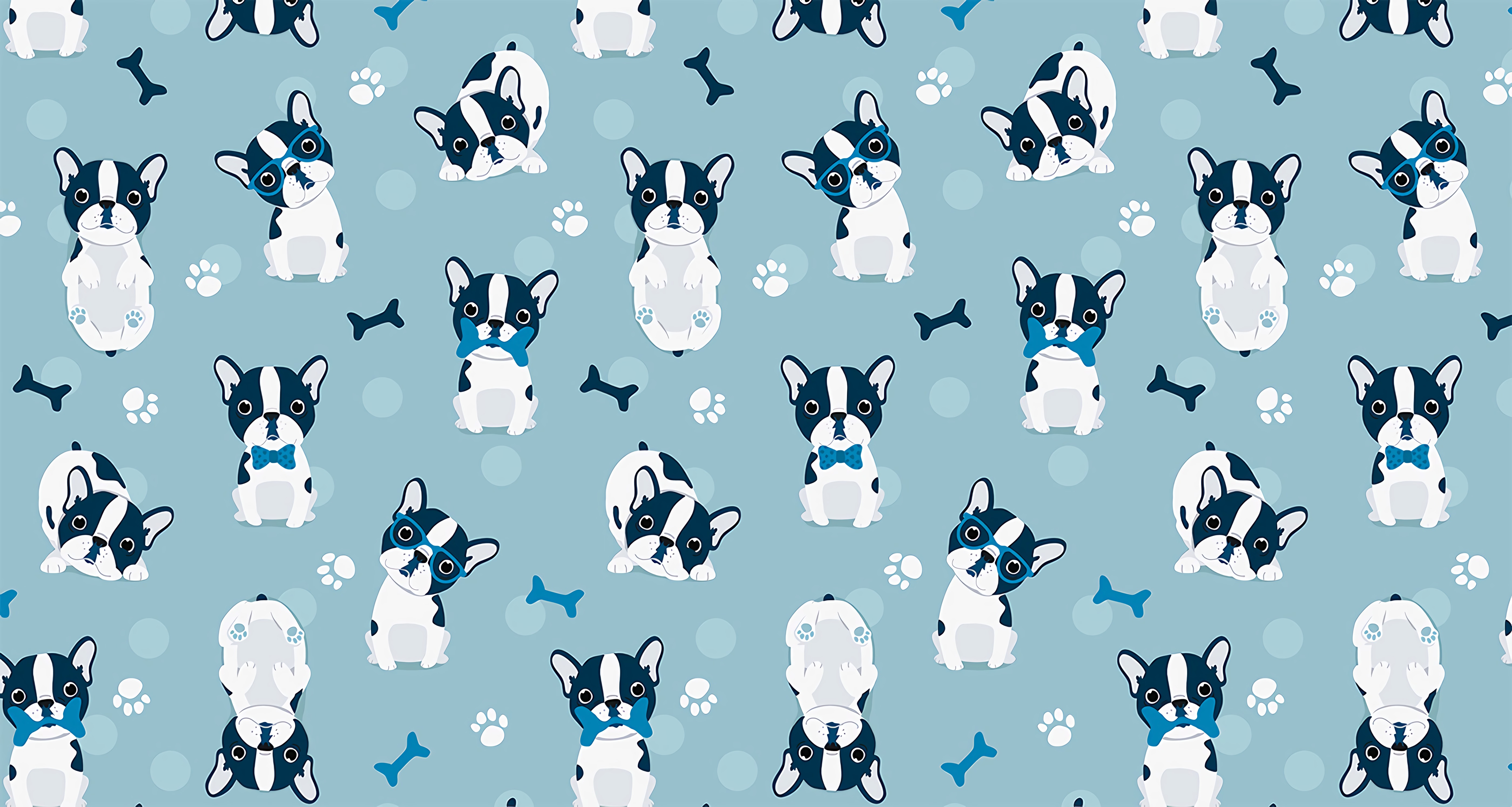 116786 download wallpaper dog, art, pattern, texture, textures, bulldog screensavers and pictures for free