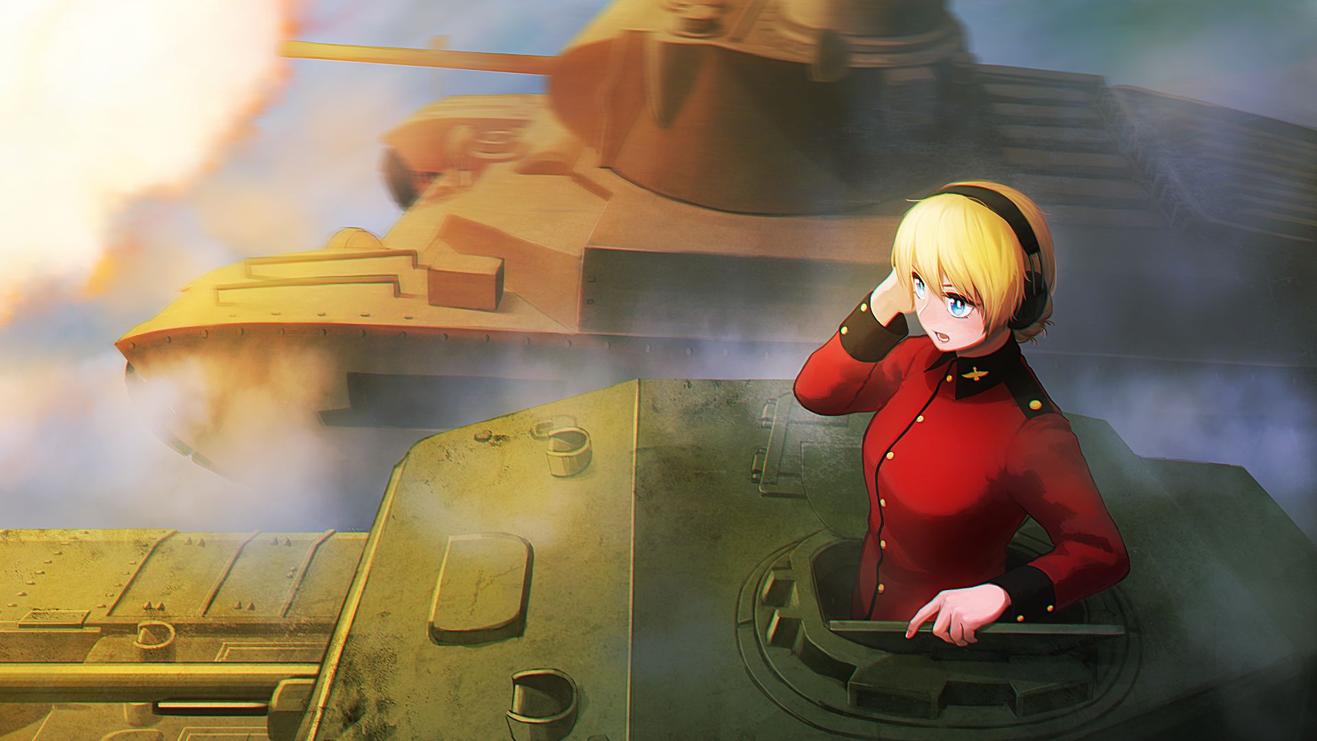 Girls Und Panzer wallpapers for desktop, download free Girls Und Panzer  pictures and backgrounds for PC 