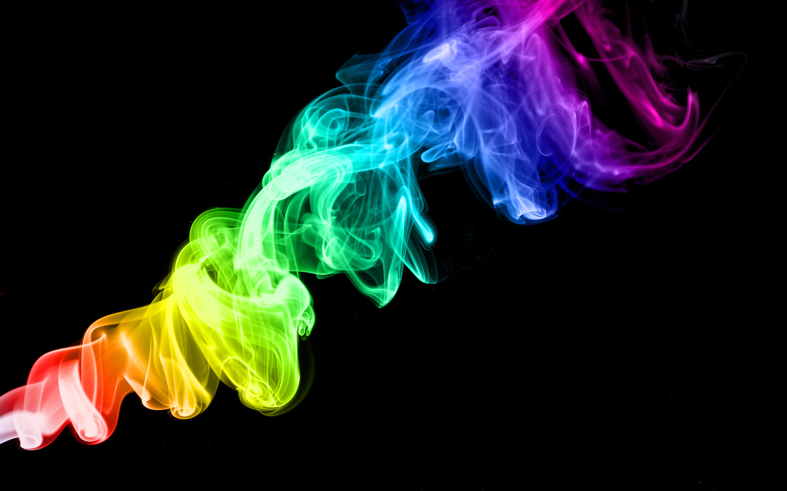 Images & Pictures abstract, colors, rainbow Smoke