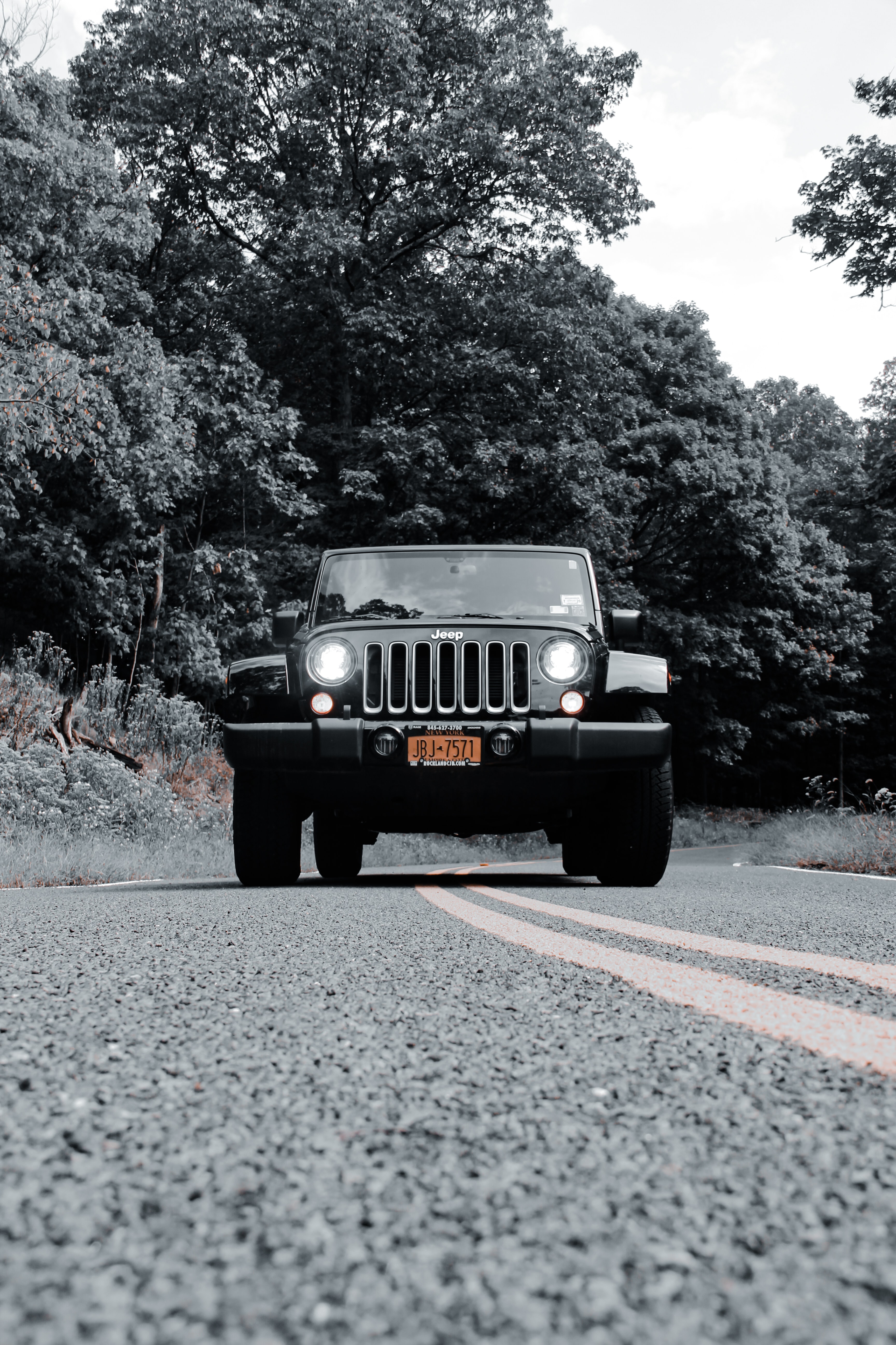 Cool Backgrounds cars, jeep wrangler, car, headlights Jeep