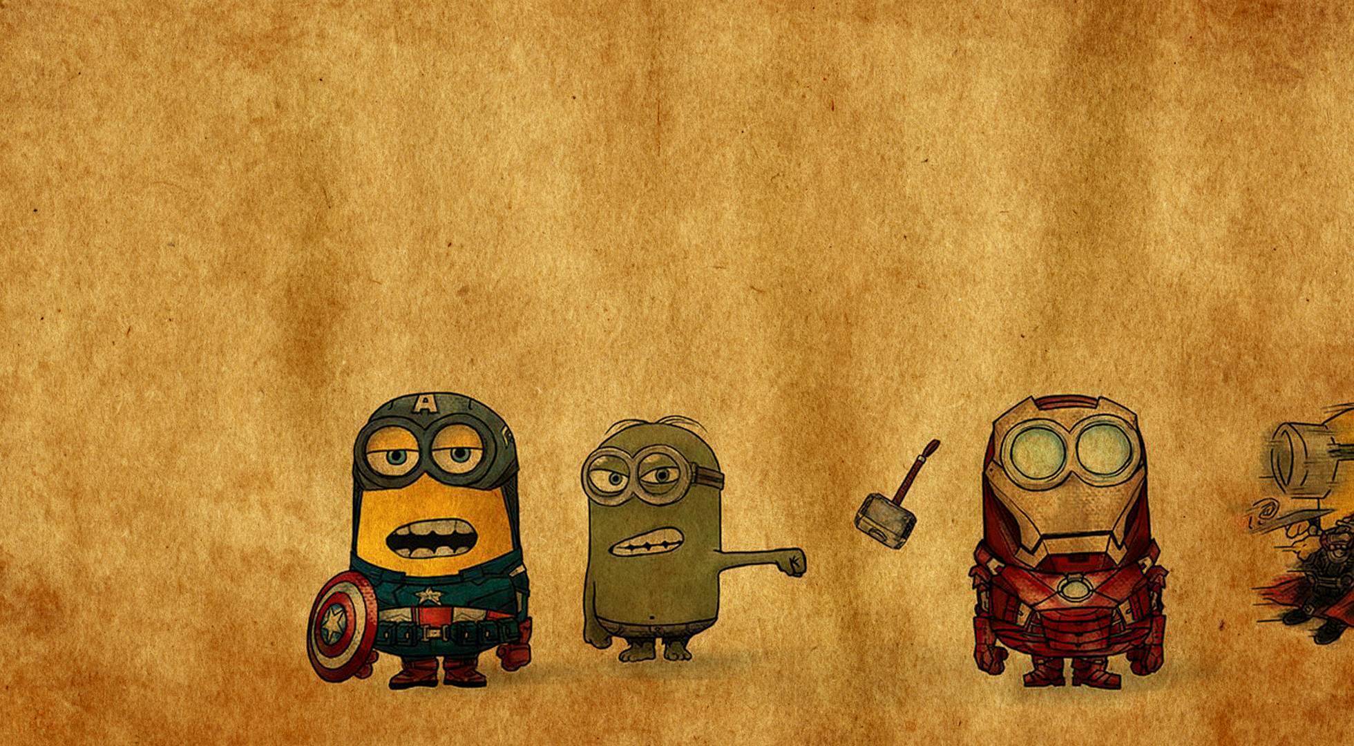 funny, despicable me, cartoon, yellow, pictures wallpapers for tablet