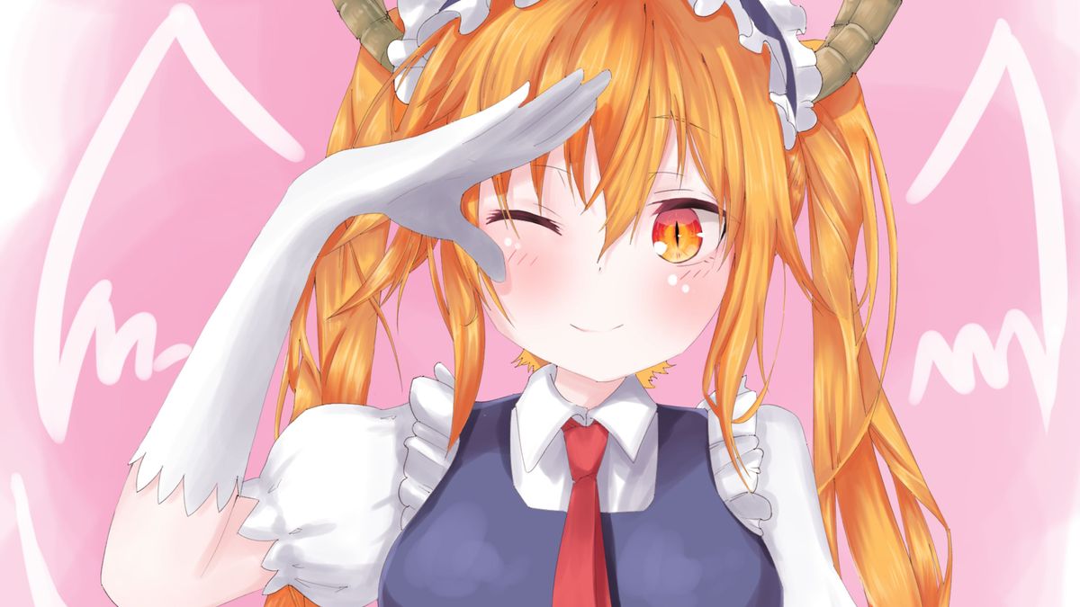 Papel De Parede Hd Para Desktop Anime Tohru Dragon Maid Da Senhorita Kobayashi Kobayashi