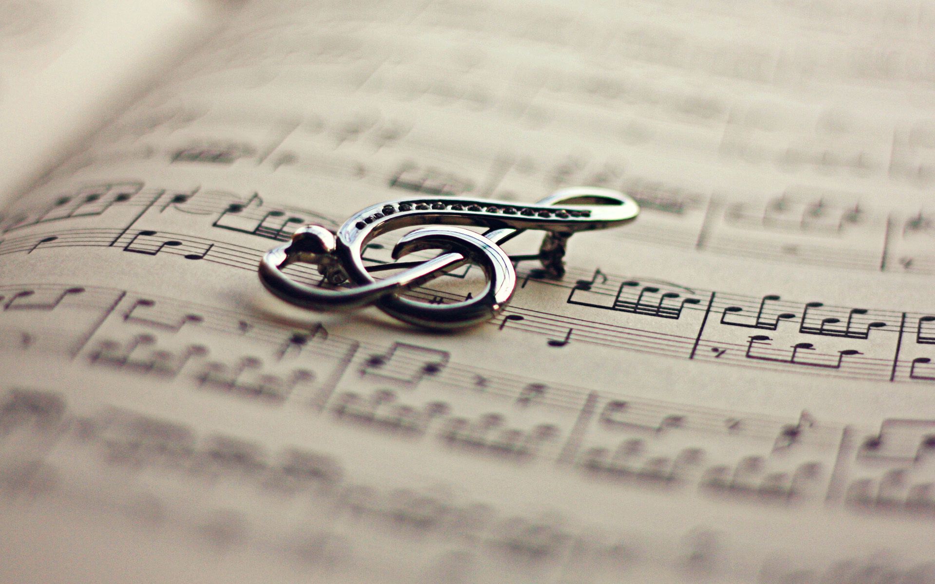 miscellanea, treble clef, notes, paper Leaf HD Android Wallpapers