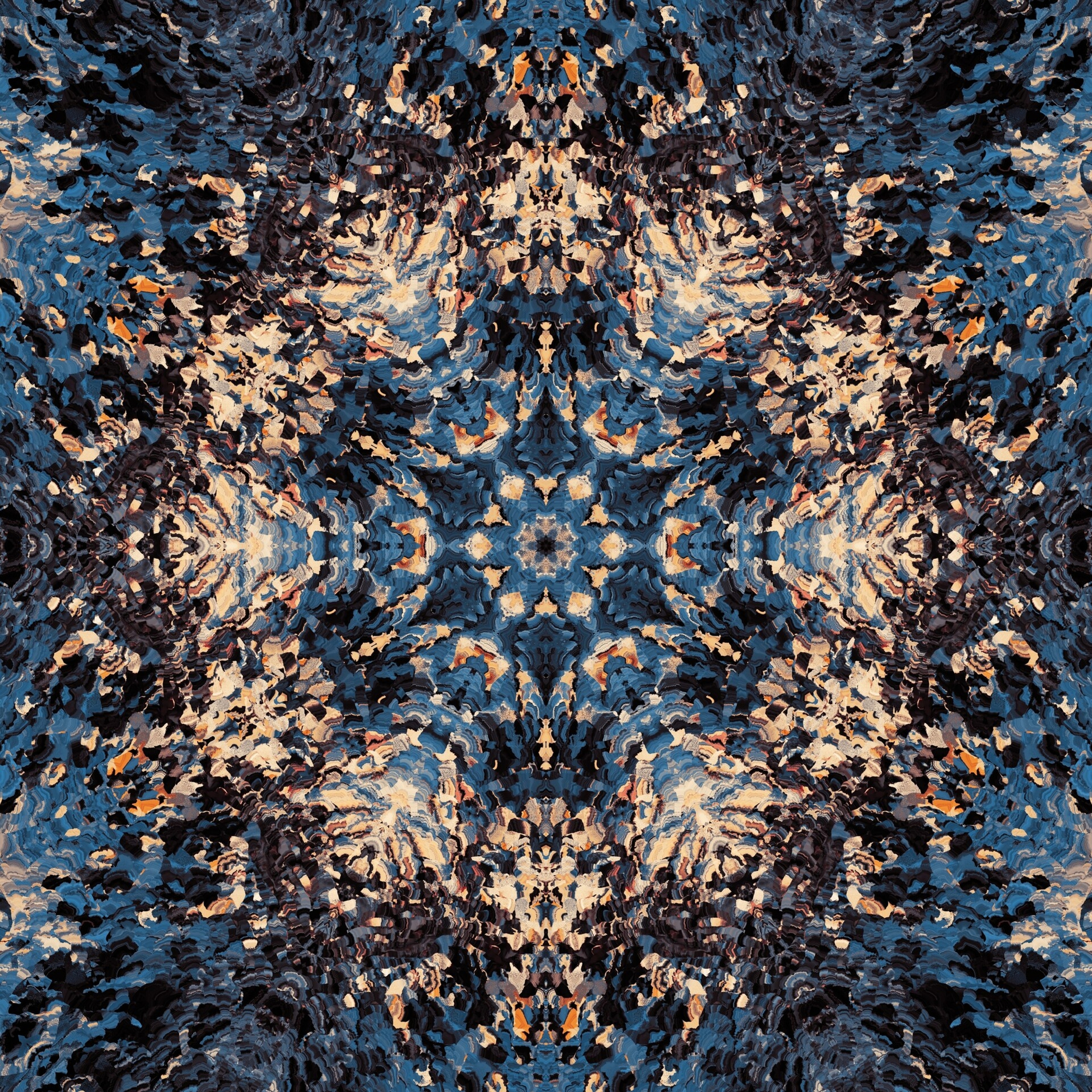 32k Wallpaper Mandala fractal, stains, pattern, abstract