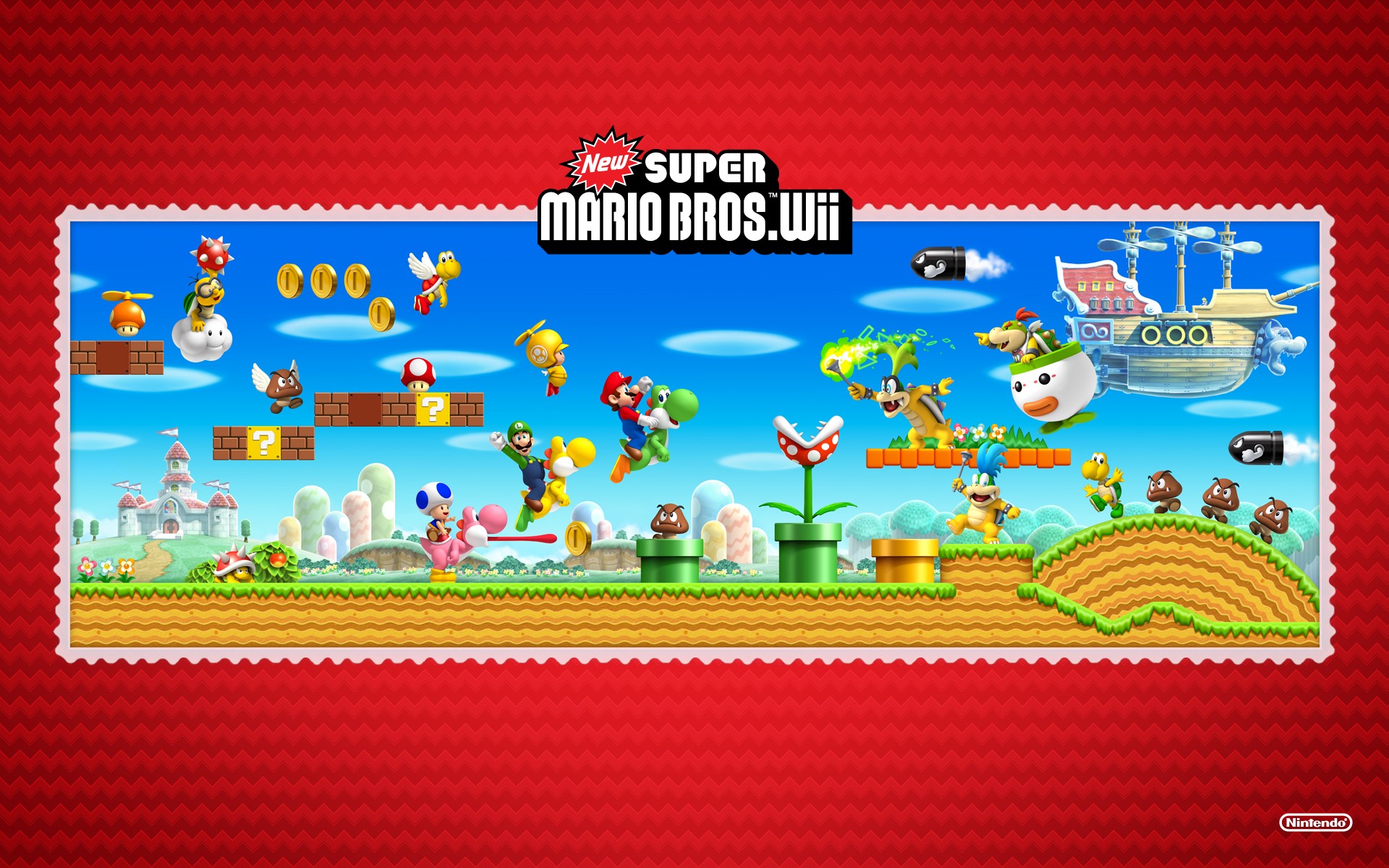 HD desktop wallpaper: Mario, Video Game, New Super Mario Bros Wii download  free picture #276988