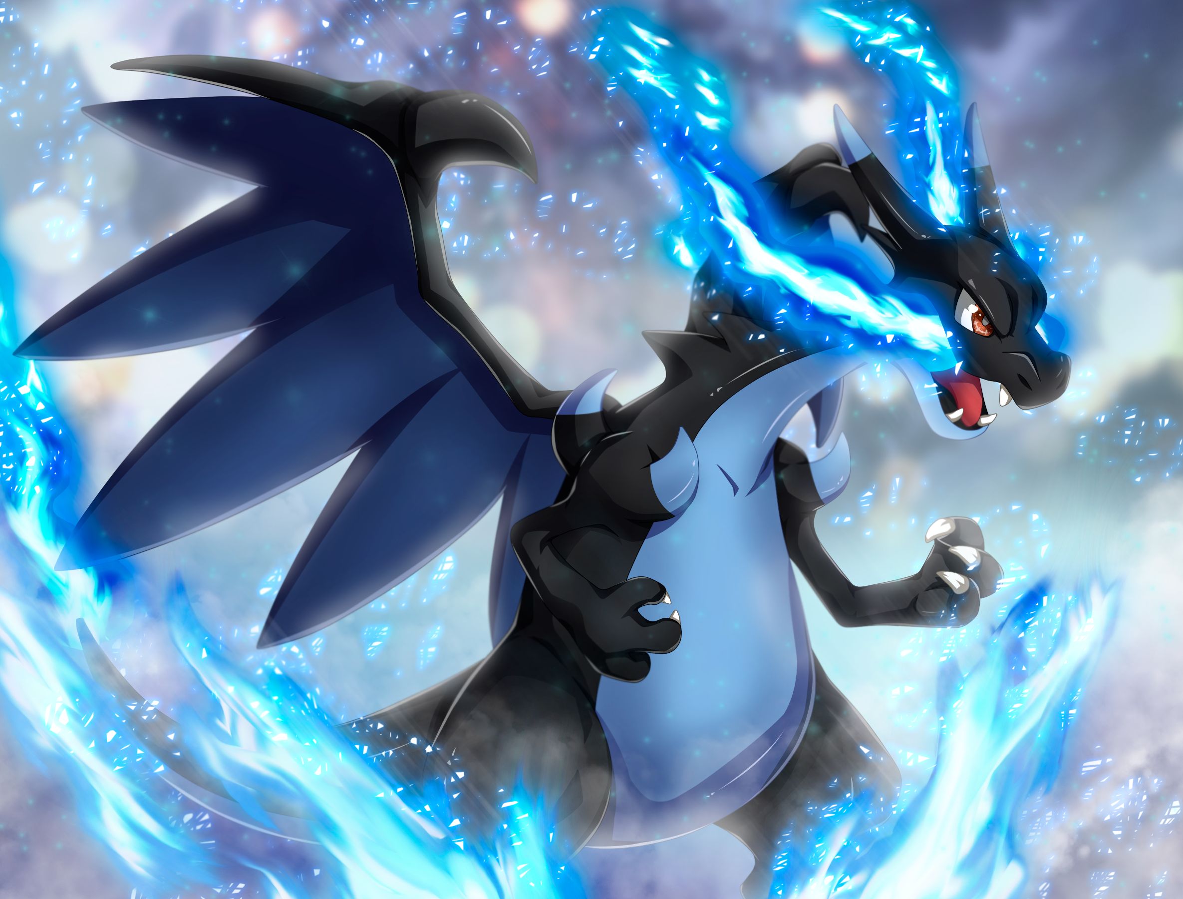 HD desktop wallpaper: Anime, Pokémon, Mega Charizard X (Pokémon) download  free picture #440661