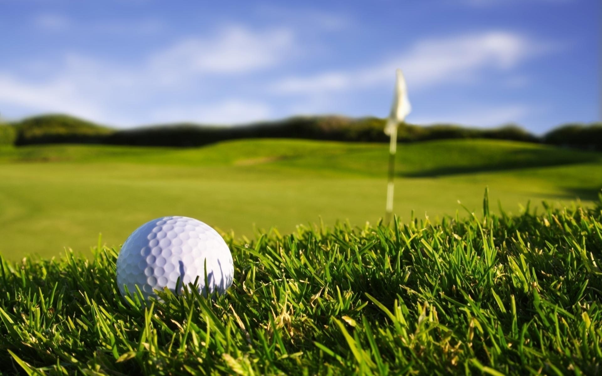 Handy-Wallpaper Golf, Sport, Landschaft, Felder kostenlos herunterladen.