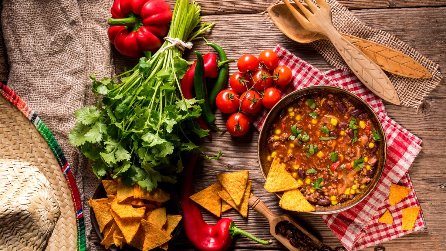 Овощи мексиканской кухни