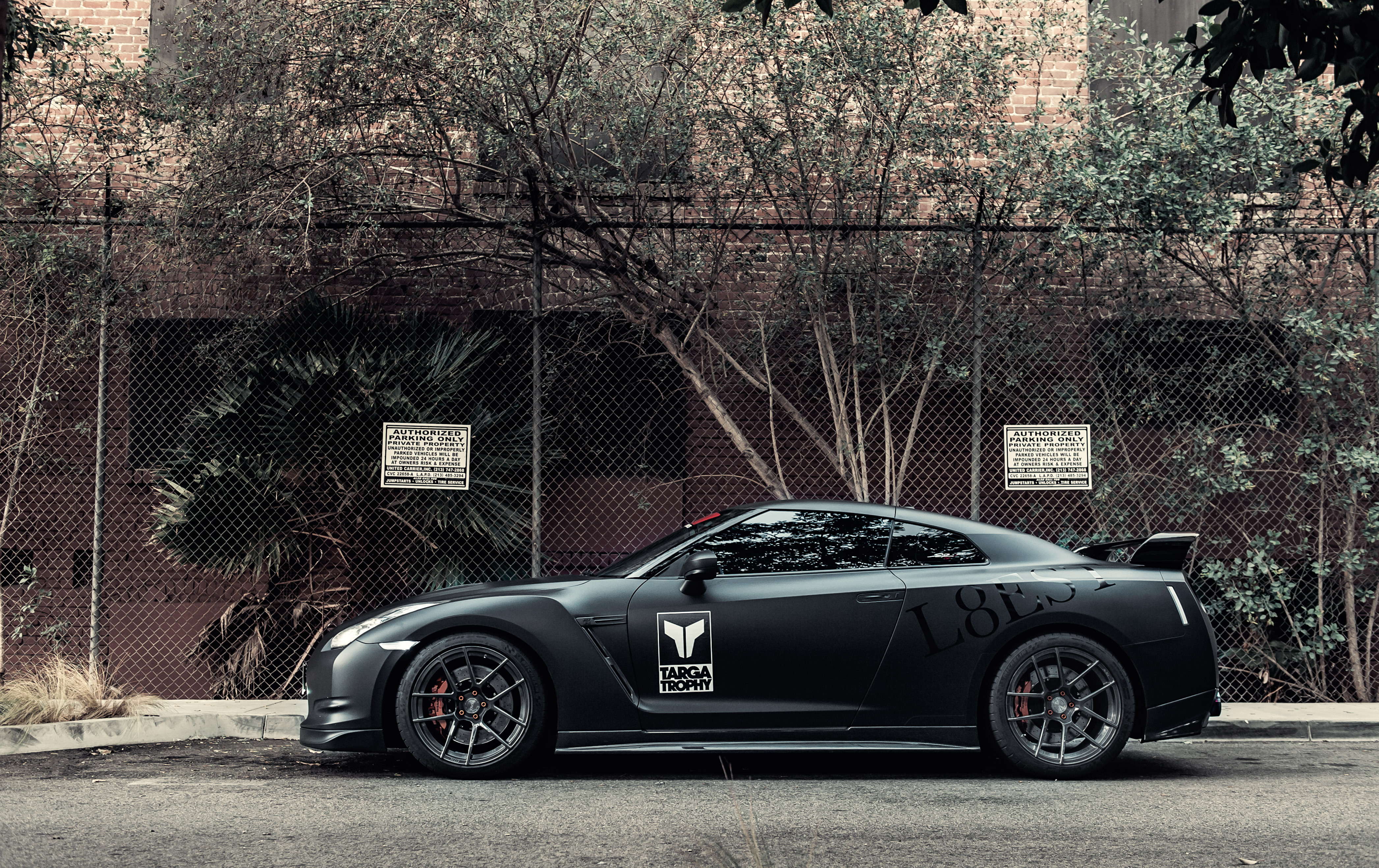 153683 download wallpaper nissan, cars, black, side view, matt, mat, gt-r screensavers and pictures for free