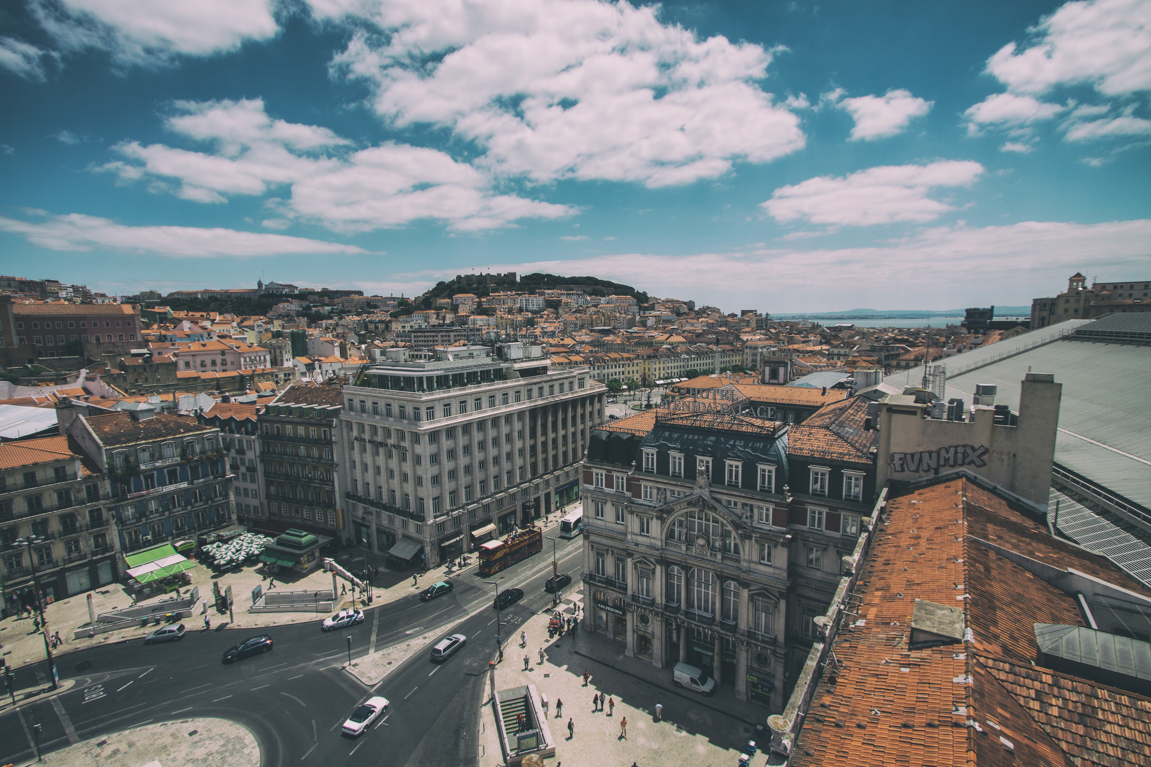 99622 Bildschirmschoner und Hintergrundbilder Lissabon auf Ihrem Telefon. Laden Sie städte, blick von oben, portugal, gebäude Bilder kostenlos herunter