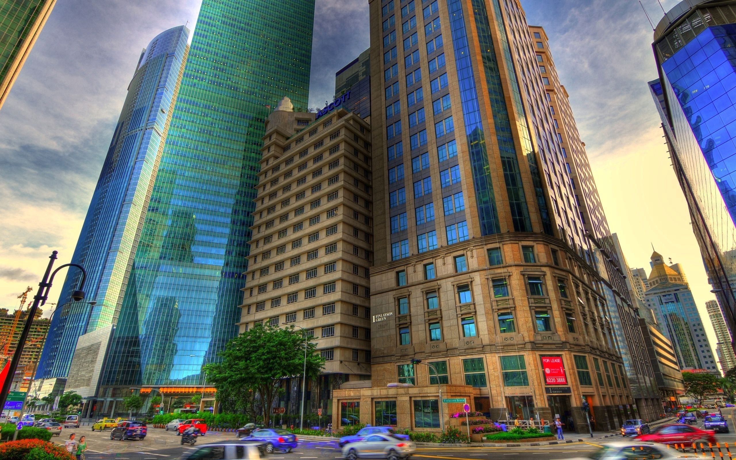wallpapers megapolis, street, cities, city, building, traffic, movement, megalopolis, hdr