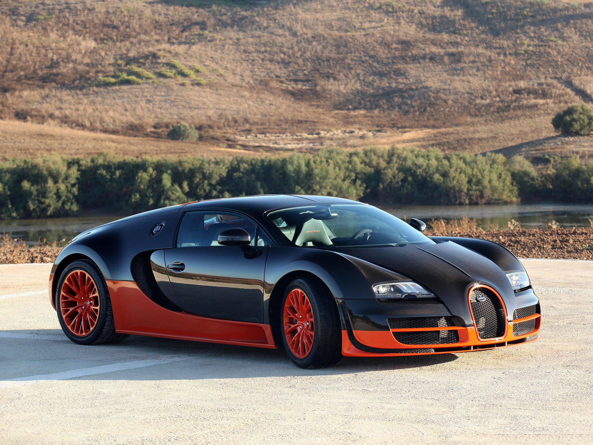 Laden Sie Bugatti Veyron 16 4 Supersport HD-Desktop-Hintergründe herunter