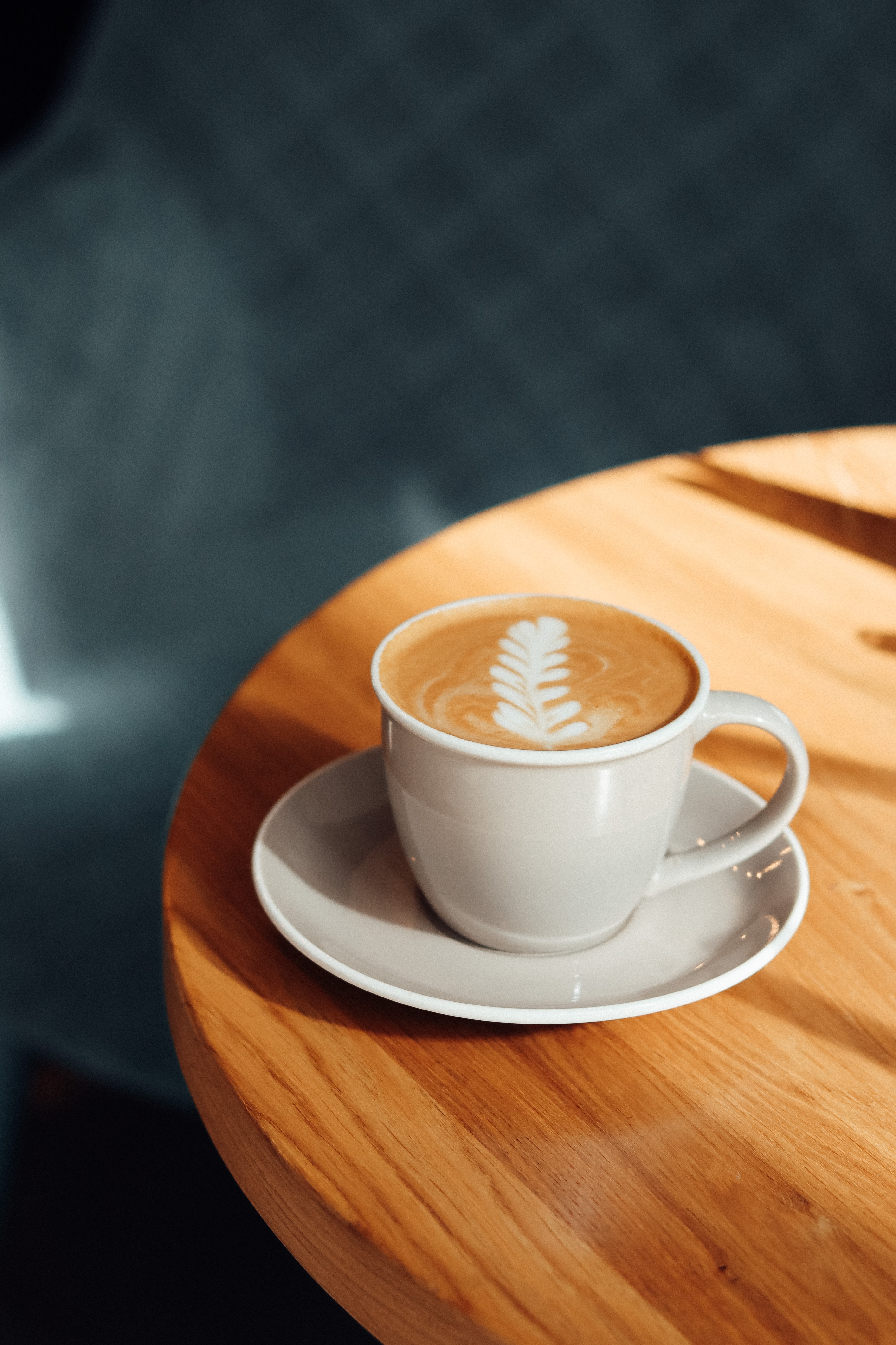Widescreen image breakfast, cappuccino, drink, food