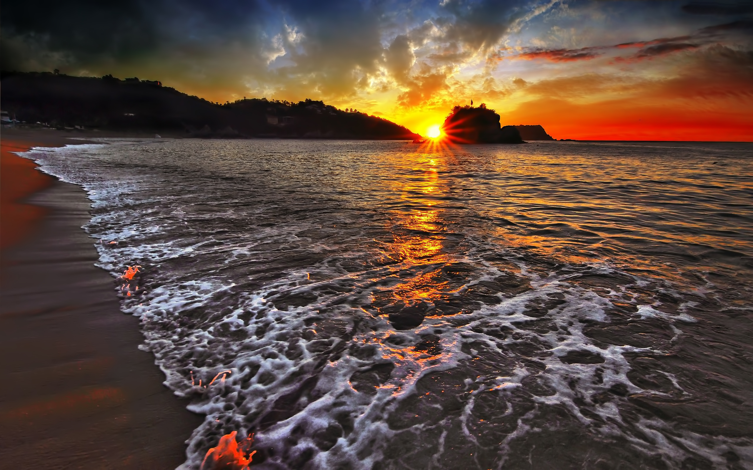 49073 descargar imagen paisaje, naturaleza, puesta del sol, mar: fondos de pantalla y protectores de pantalla gratis