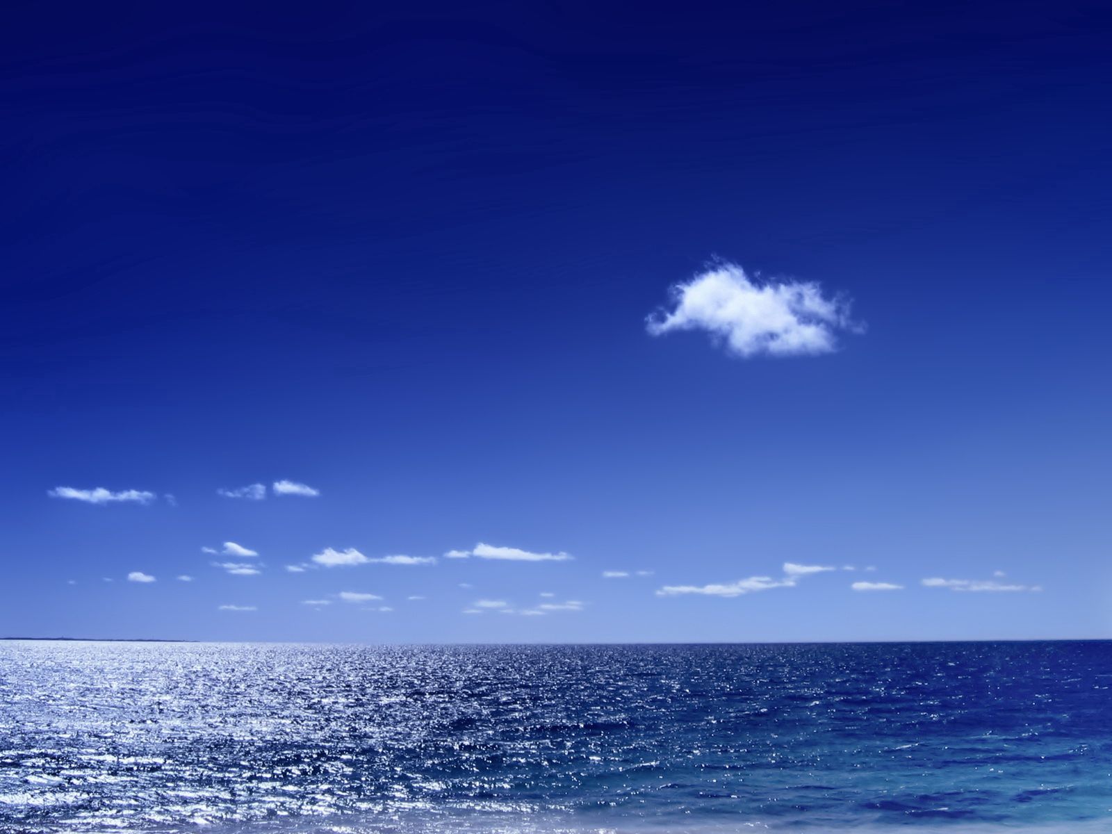 QHD wallpaper water space, nature, sea, clouds