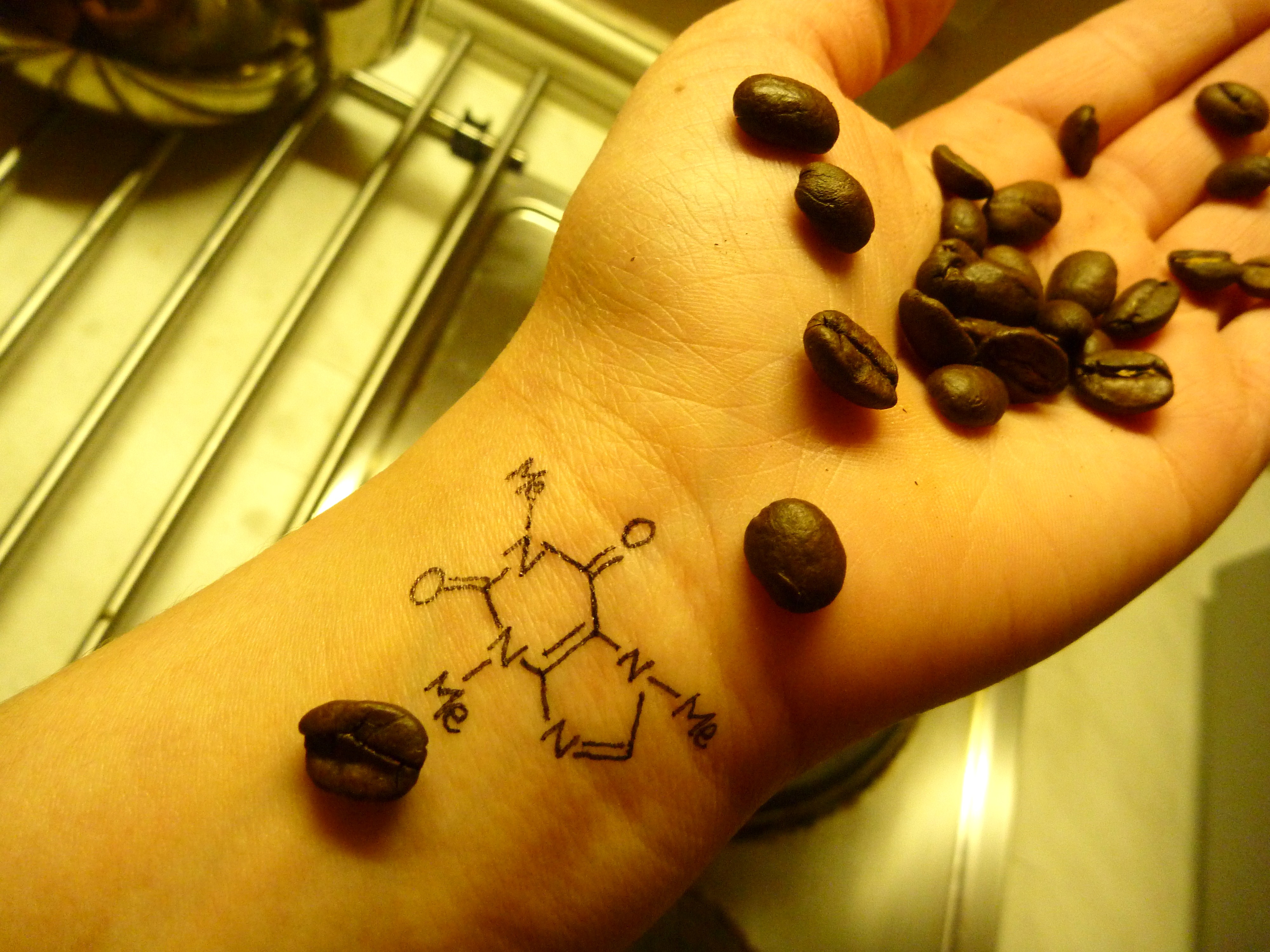 science, technology, physics and chemistry, coffee, molecule cellphone