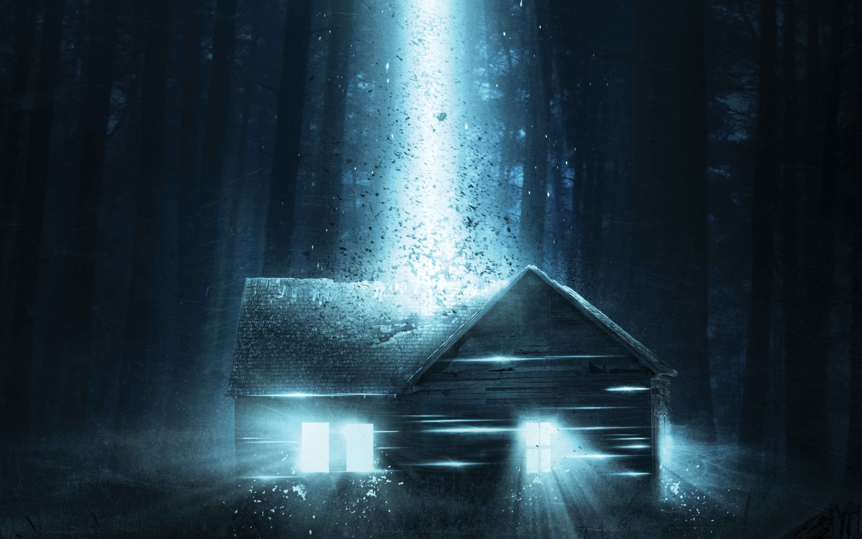 movie, extraterrestrial, house