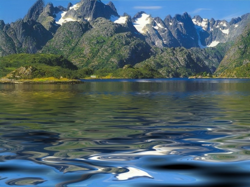 31610 descargar fondo de pantalla paisaje, montañas, mar: protectores de pantalla e imágenes gratis