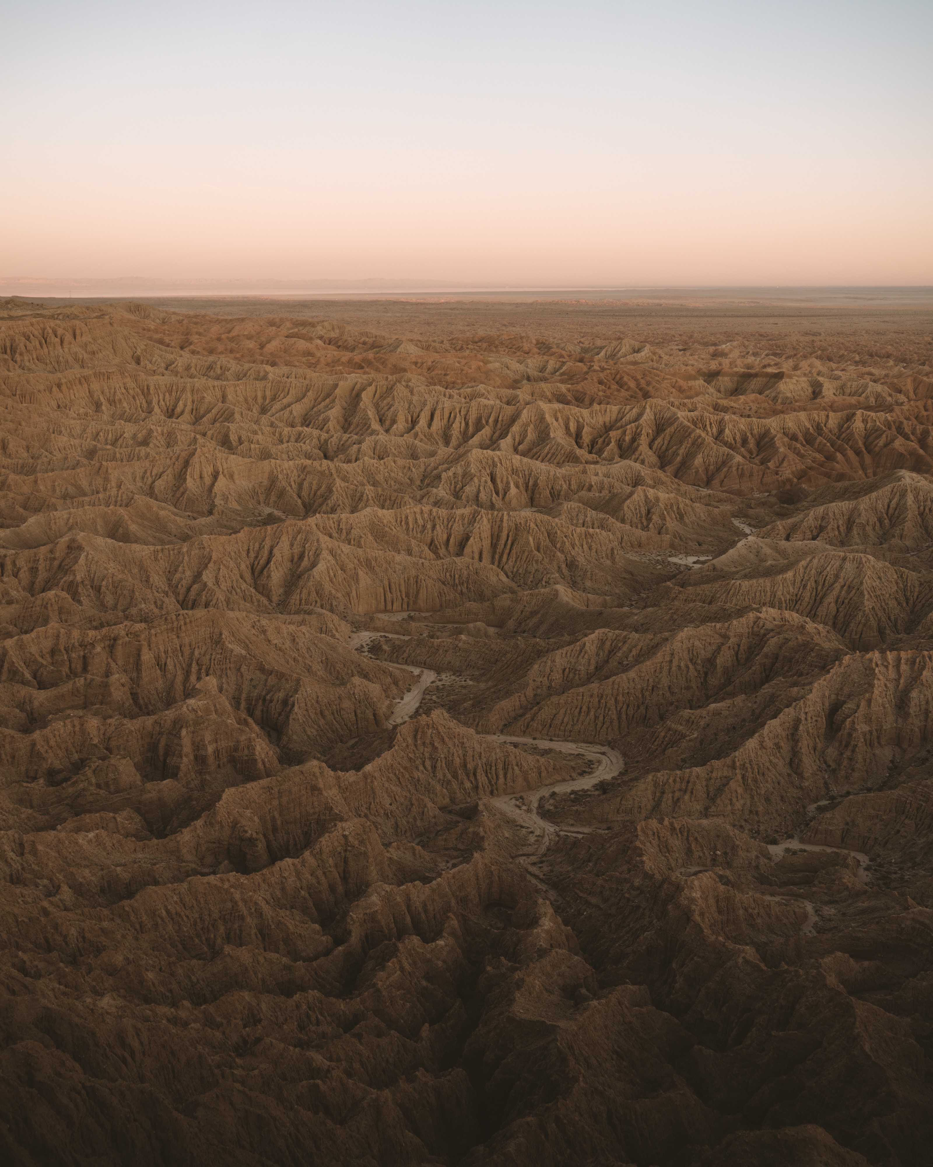 desert, nature, horizon, relief Smartphone Background