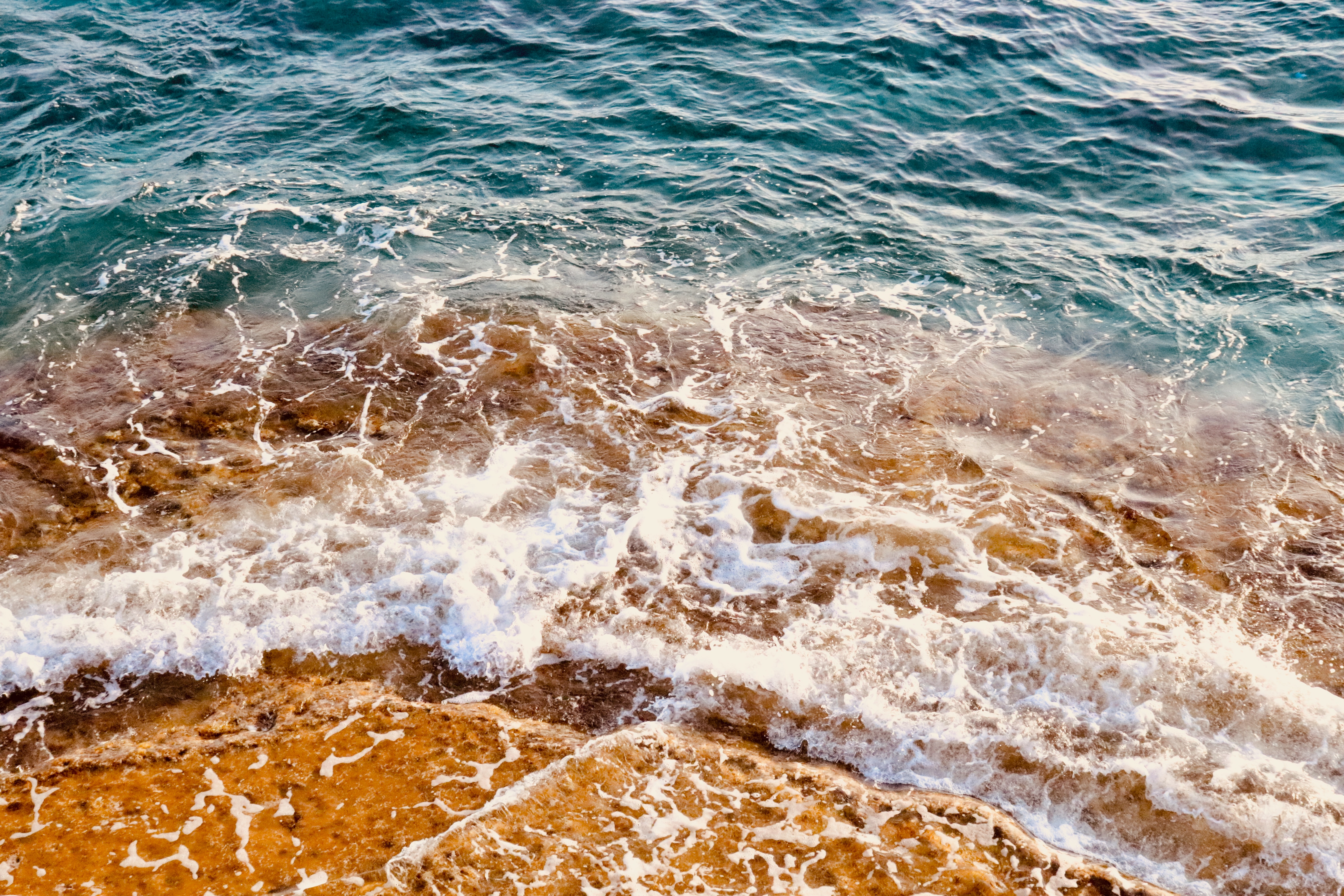 coast, nature, sea, sand, foam iphone wallpaper