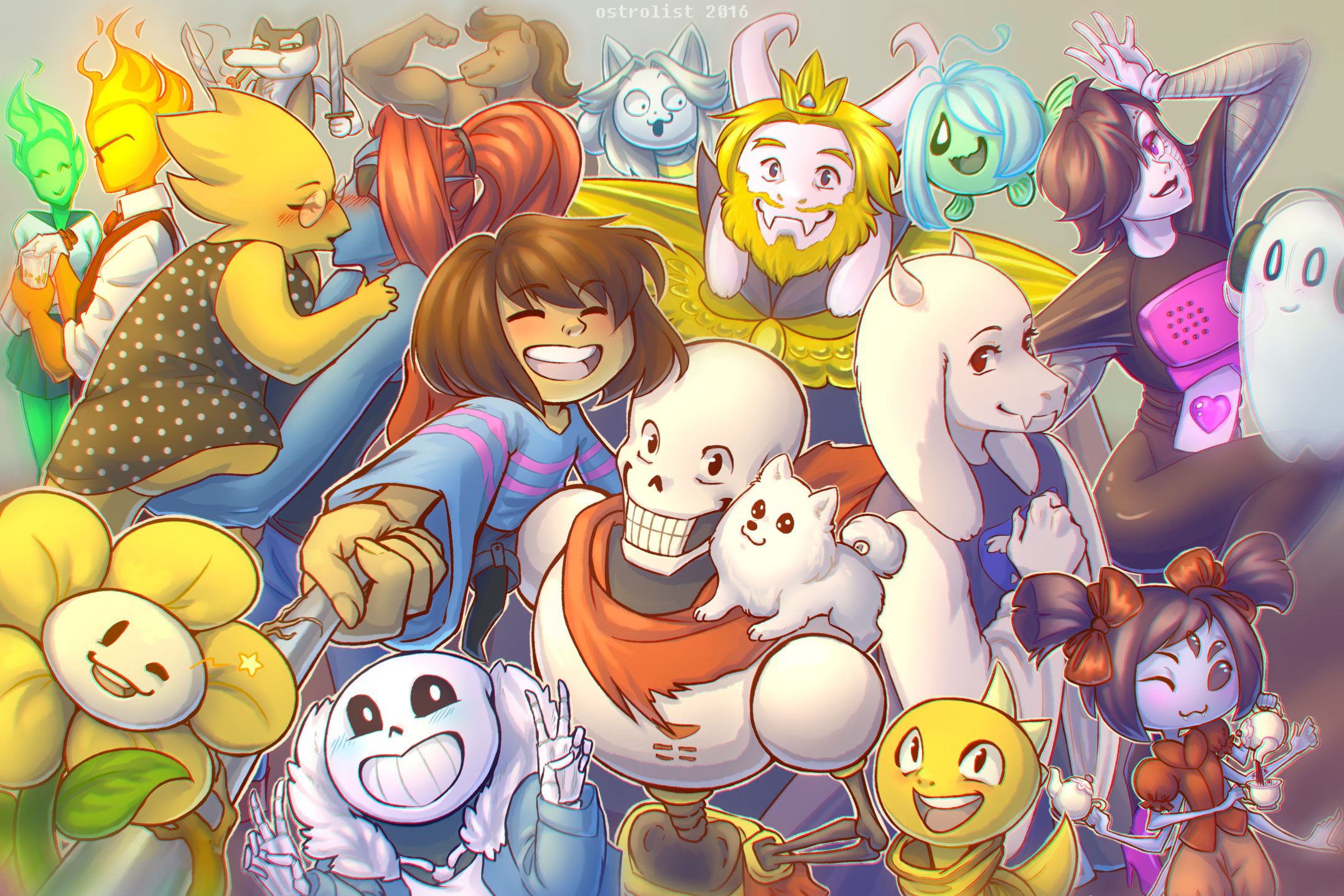 Фото из игры undertale