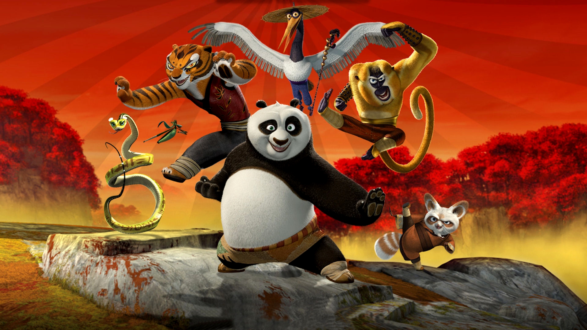 Melhores papéis de parede de Kung Fu Panda: Os Segredos Dos Cinco Furiosos para tela do telefone