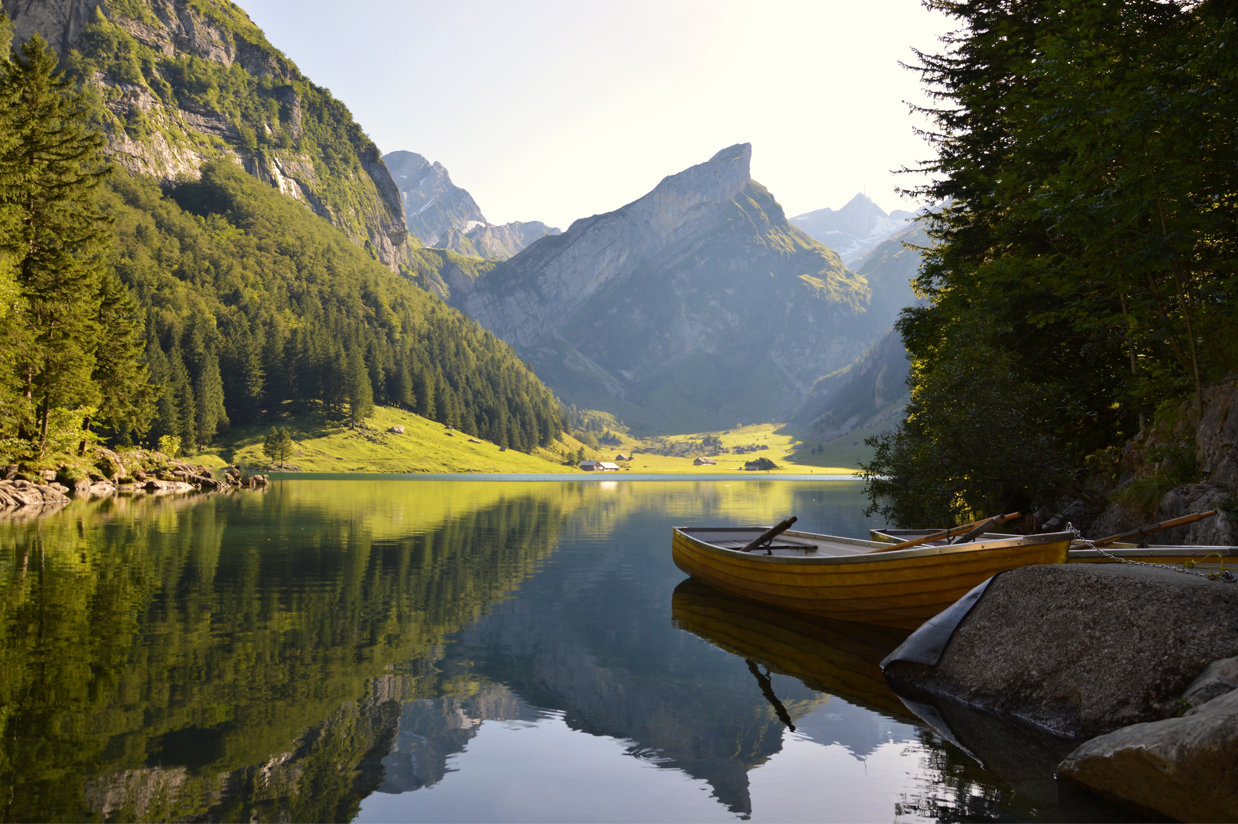 Озеро Шапор Швейцария