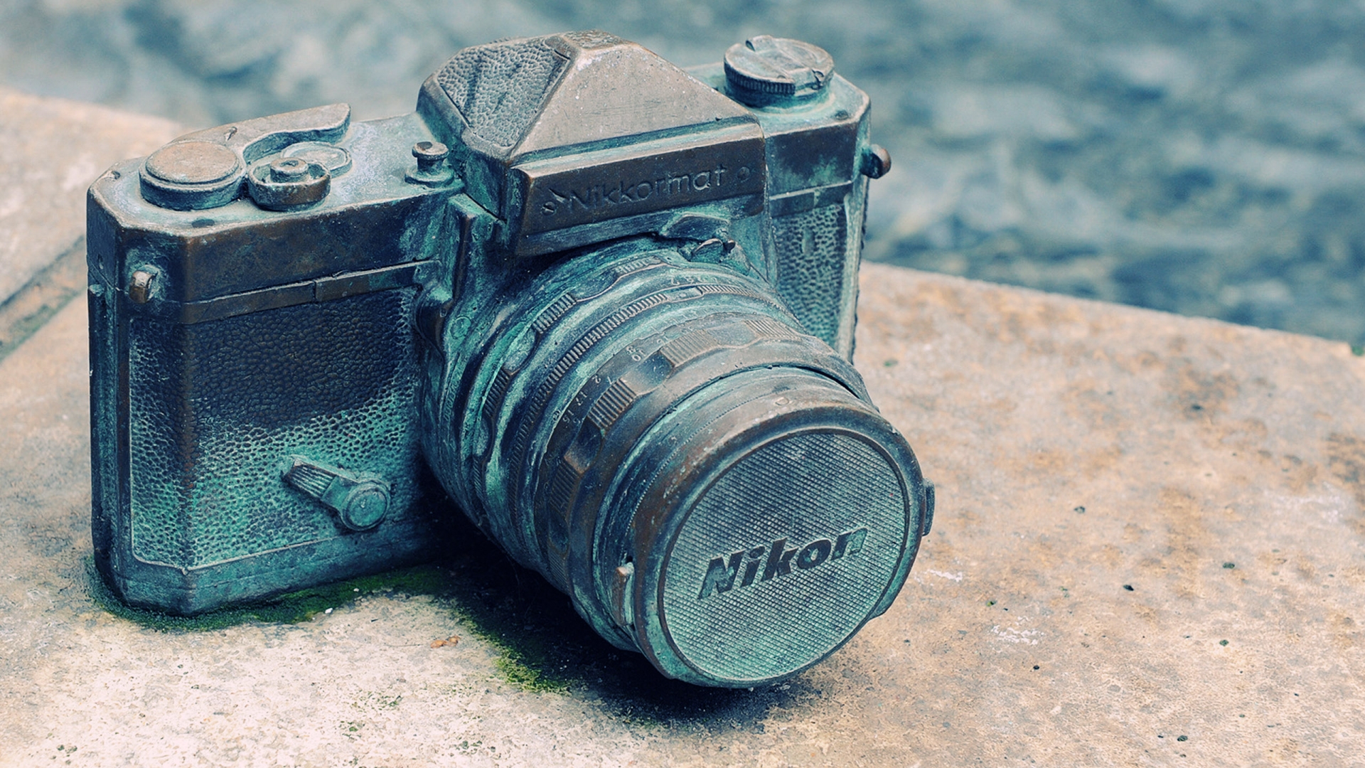 man made, camera, nikon, old, vintage camera