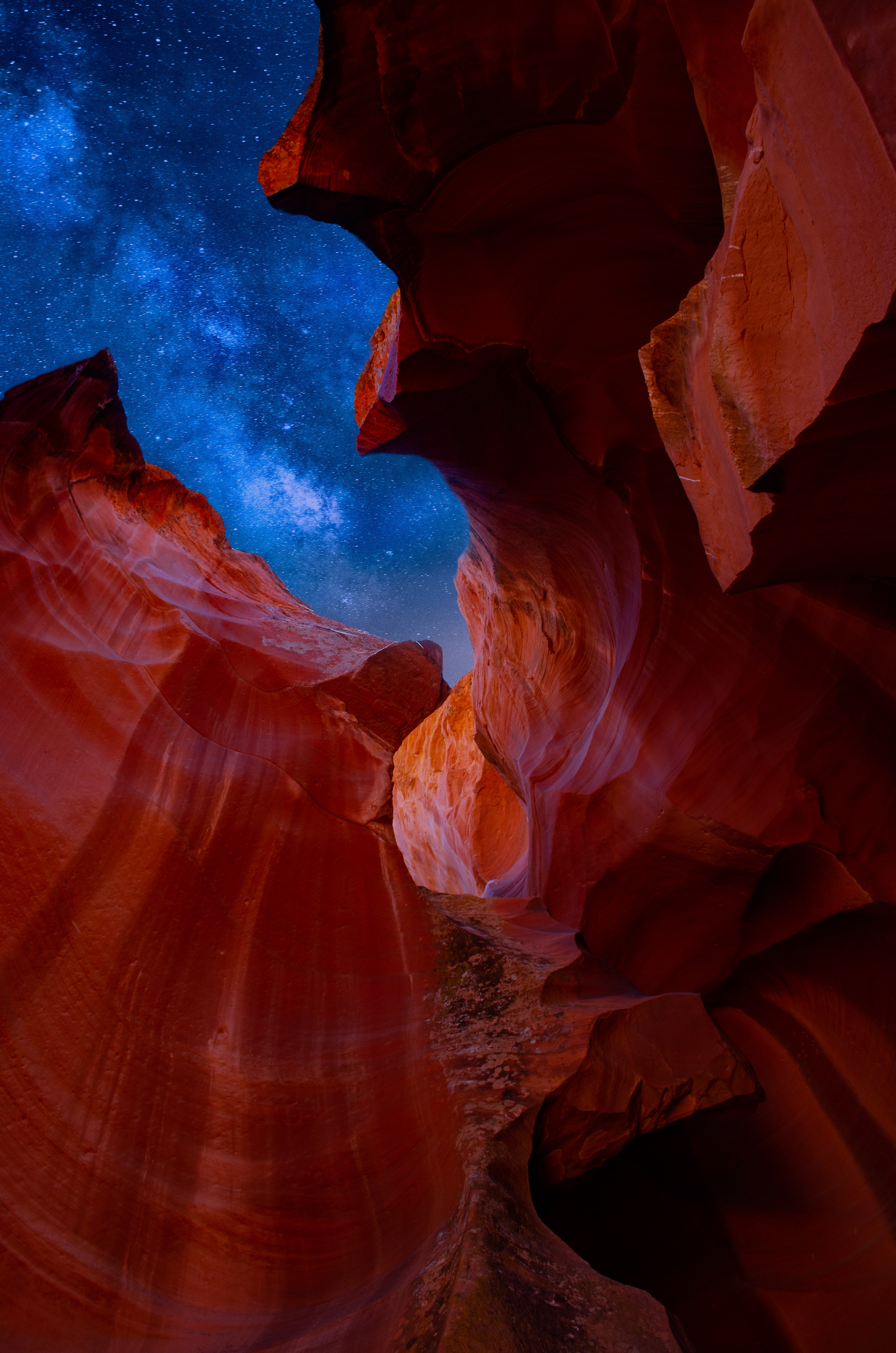 お使いの携帯電話の147088スクリーンセーバーと壁紙洞窟。 峡谷, 星空, 自然の写真を無料でダウンロード