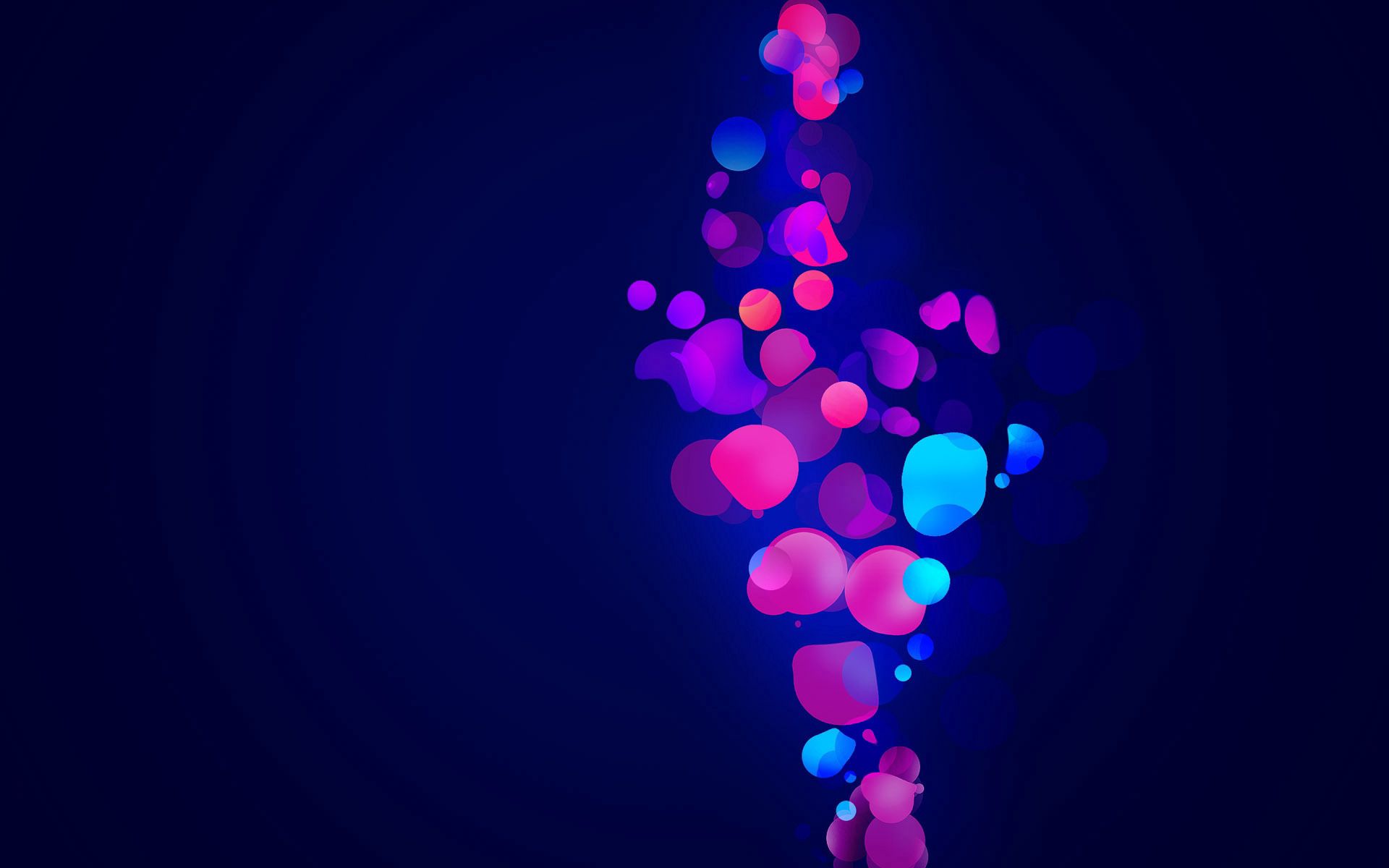 android point, bright, abstract, light, shine, stains, spots, points