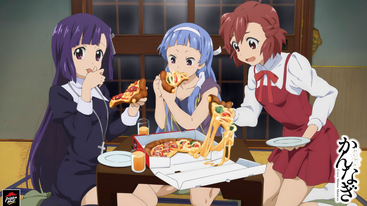 Pizza Hut аниме