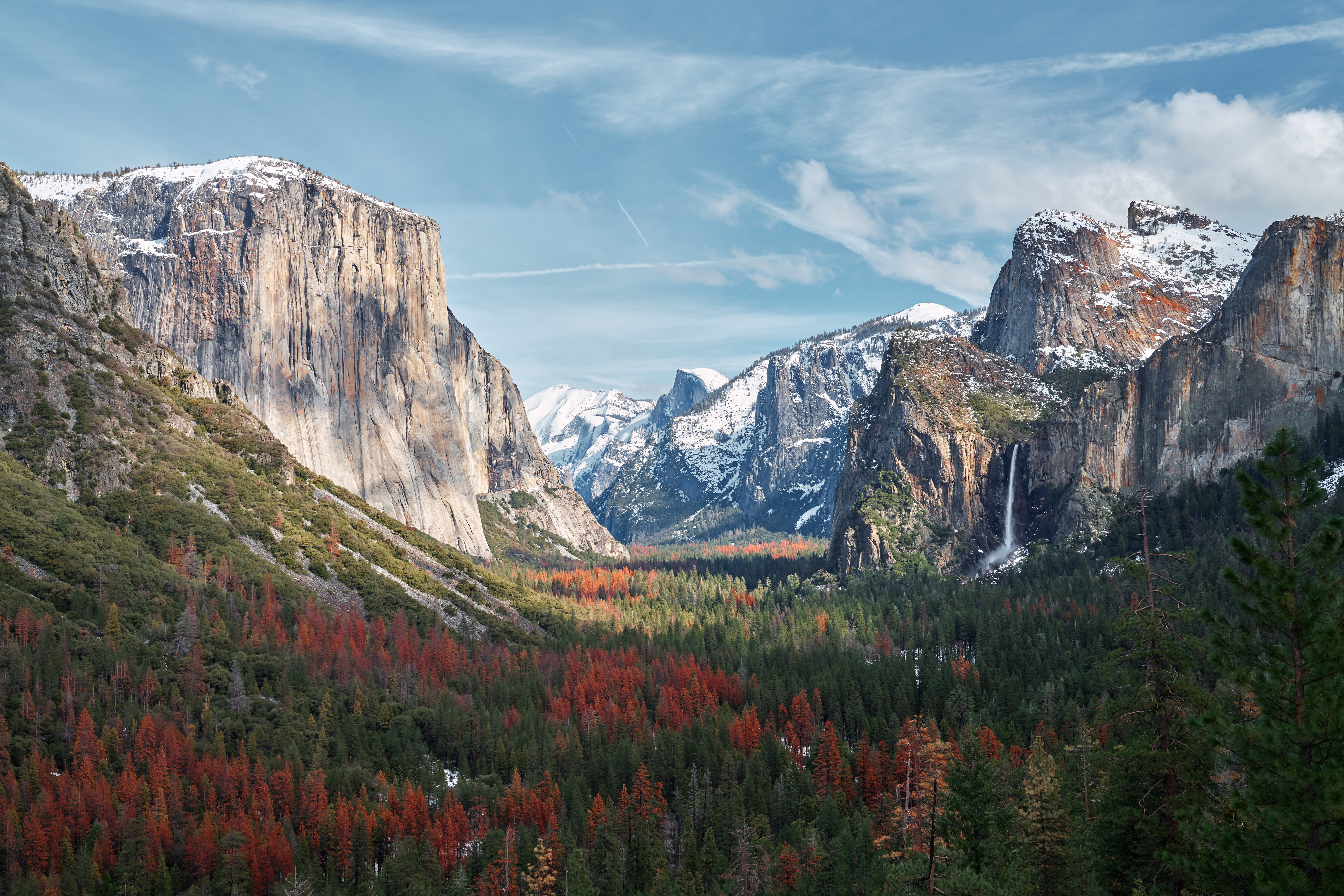 137055 Bildschirmschoner und Hintergrundbilder Yosemite Valley auf Ihrem Telefon. Laden Sie usa, natur, bäume, berglandschaft Bilder kostenlos herunter