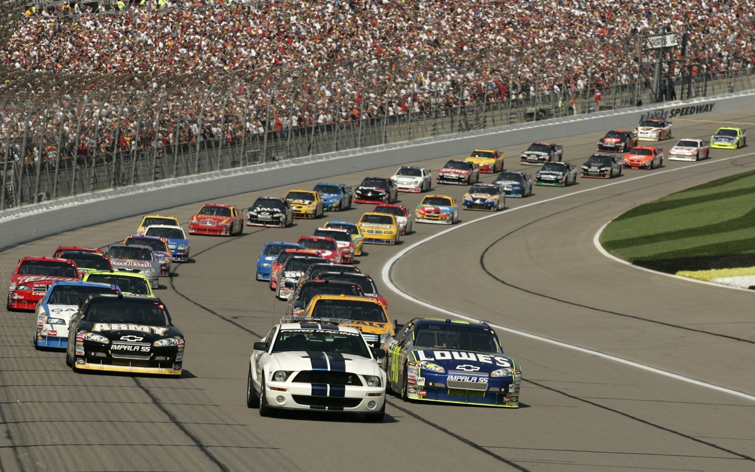 sports, people, background, cars, america, track, tribunes, stands, nascar Full HD
