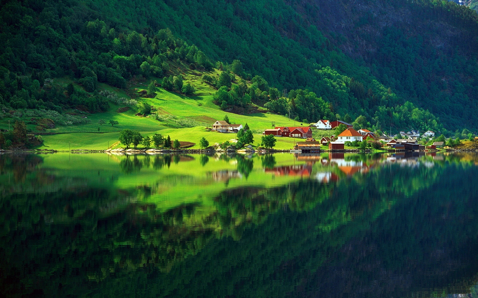 landscape, lakes Windows Mobile Wallpaper
