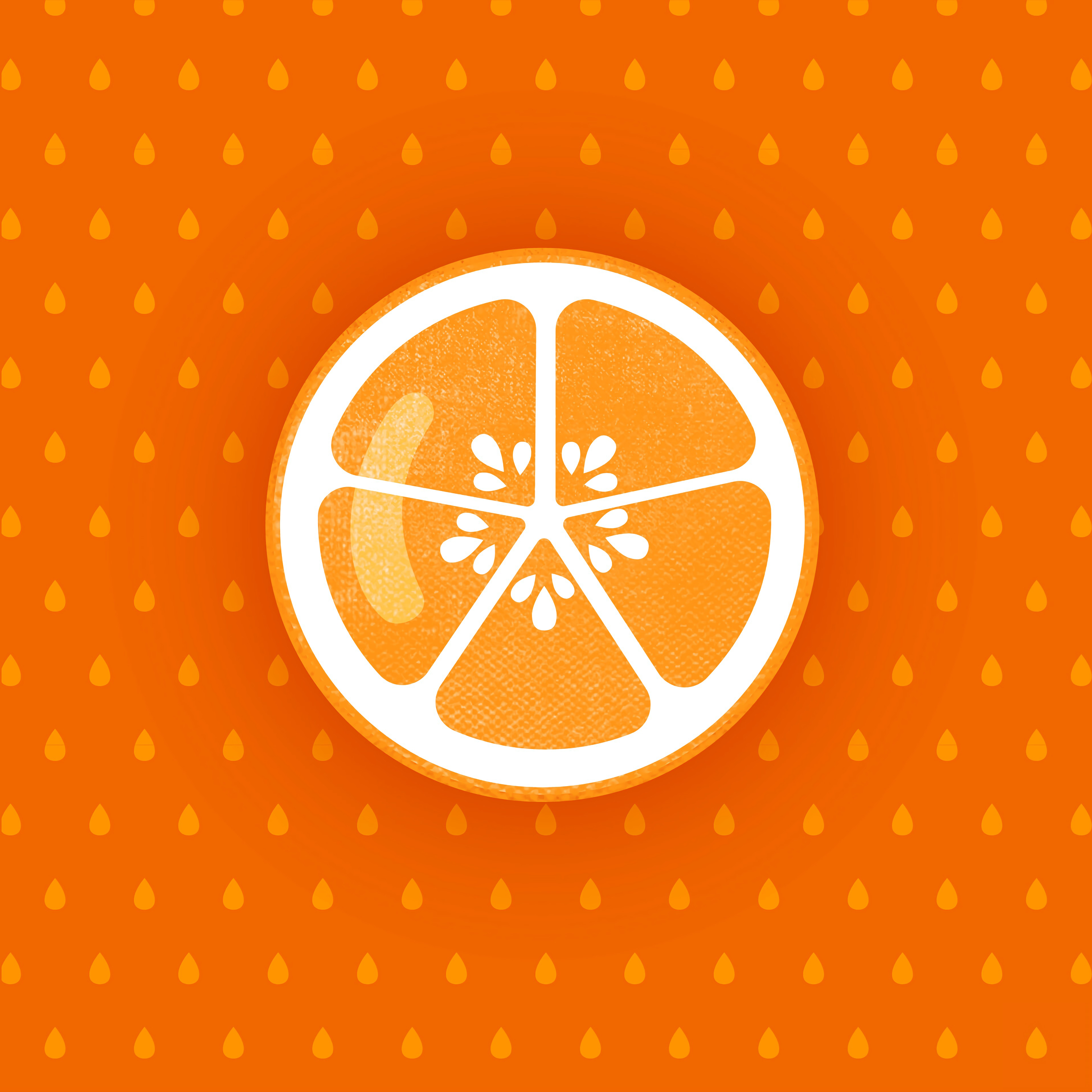 73319 скачать Оранжевые обои на телефон бесплатно, фрукт, цитрус, апельсин, вектор Оранжевые картинки и заставки на мобильный