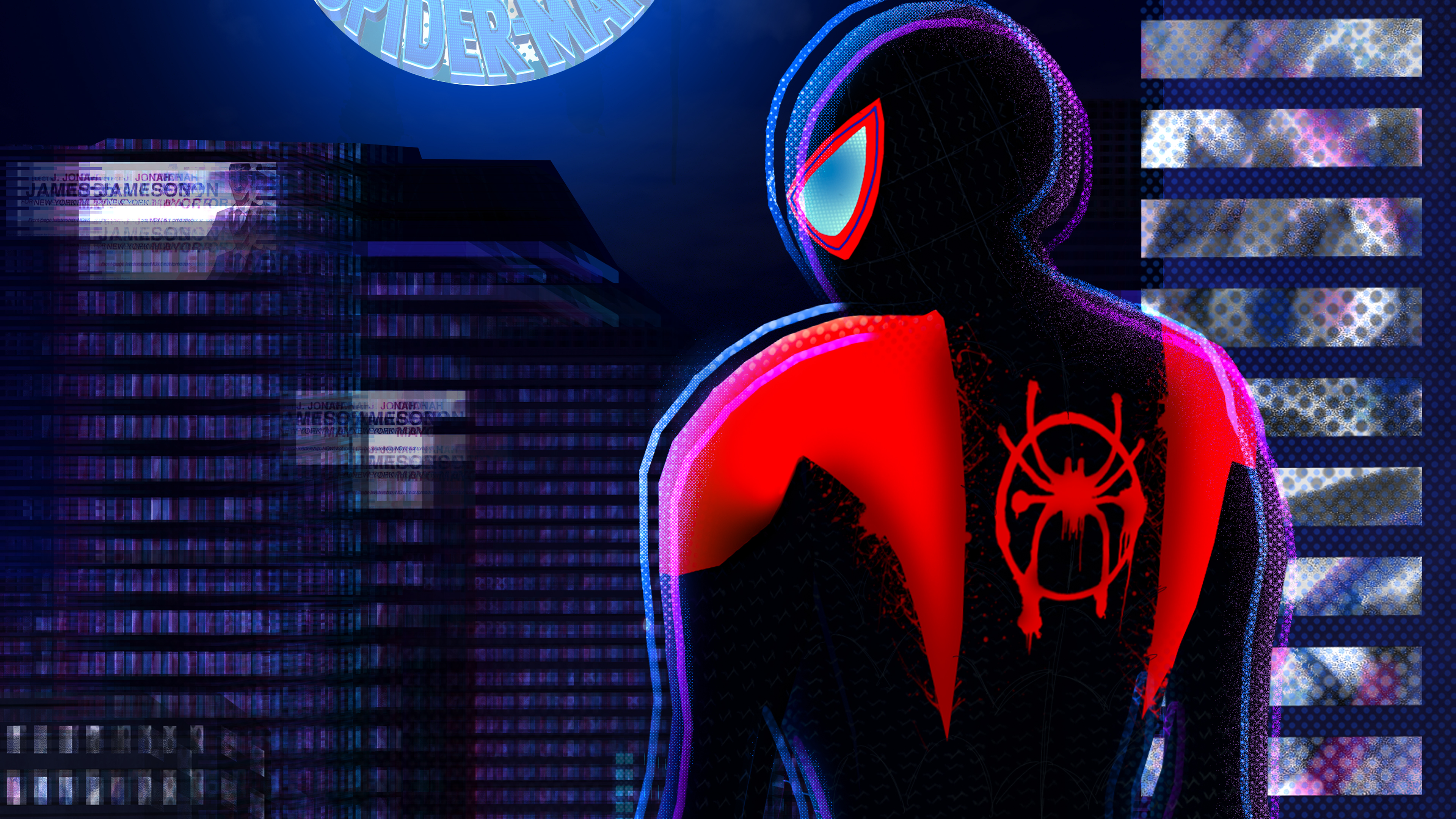 HD desktop wallpaper: Spider Man, Movie, Miles Morales, Spider Man: Into  The Spider Verse download free picture #461502