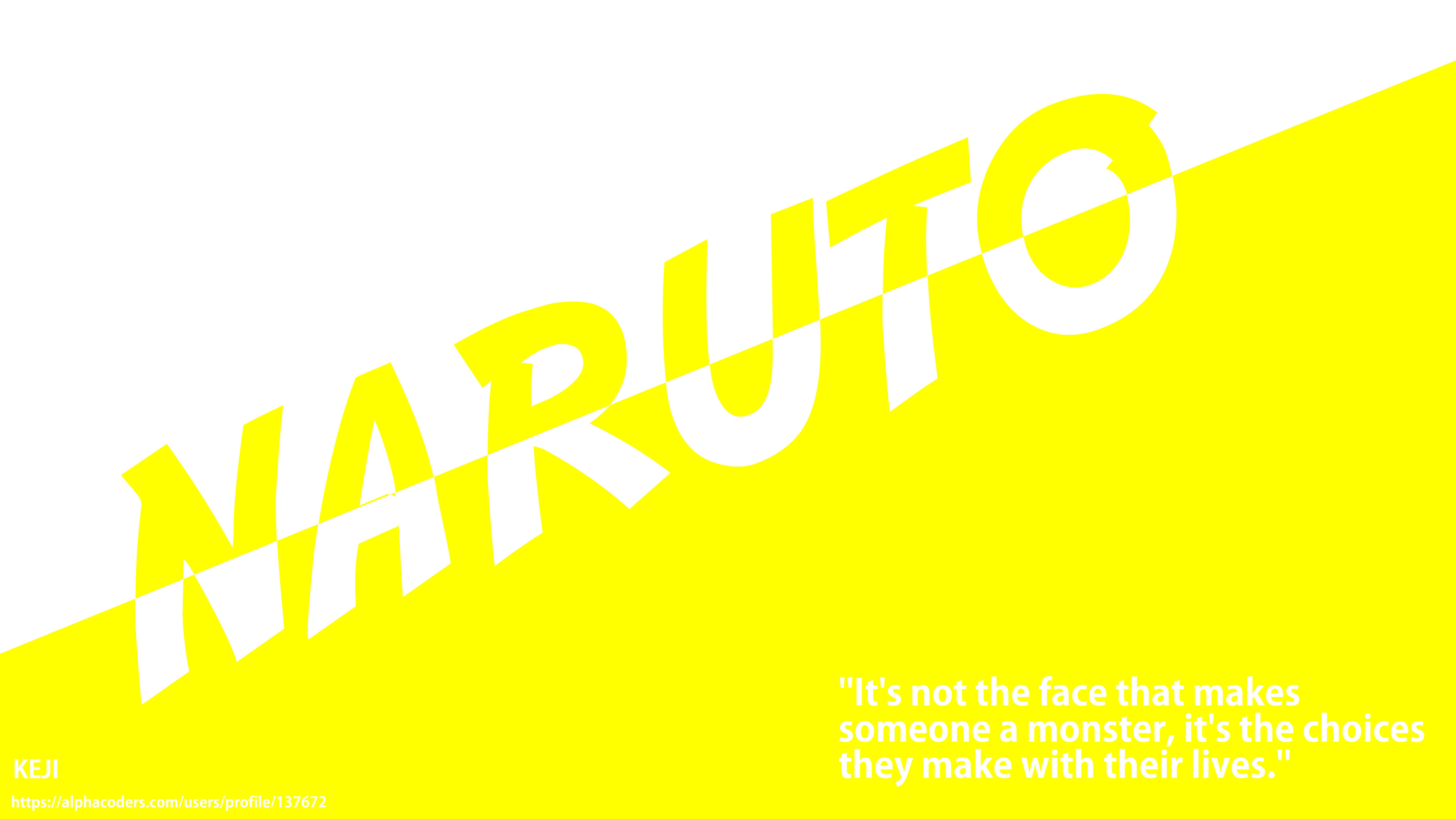 anime, naruto, naruto uzumaki, quote, text HD wallpaper