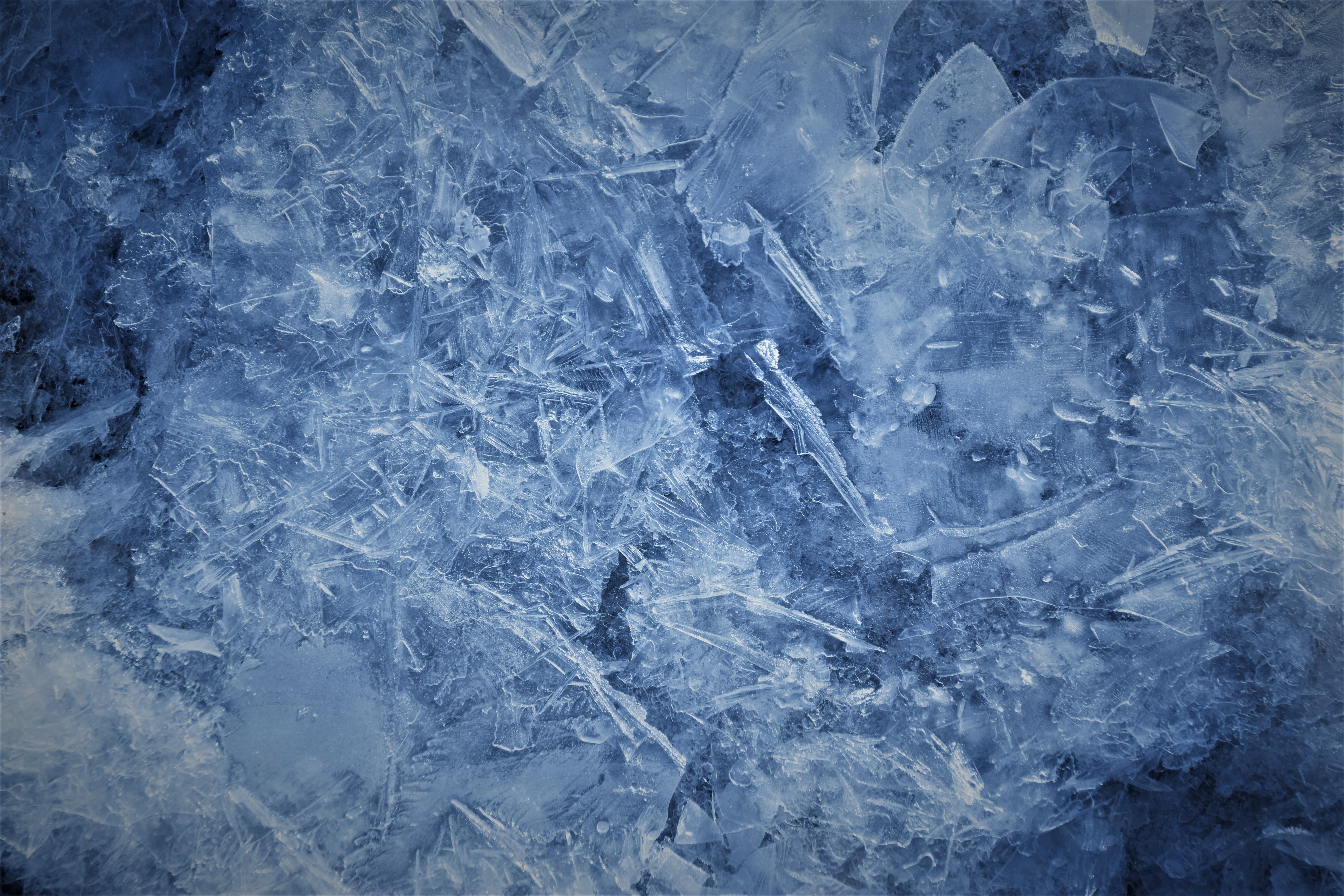 ice, macro, texture, textures, shards, smithereens mobile wallpaper