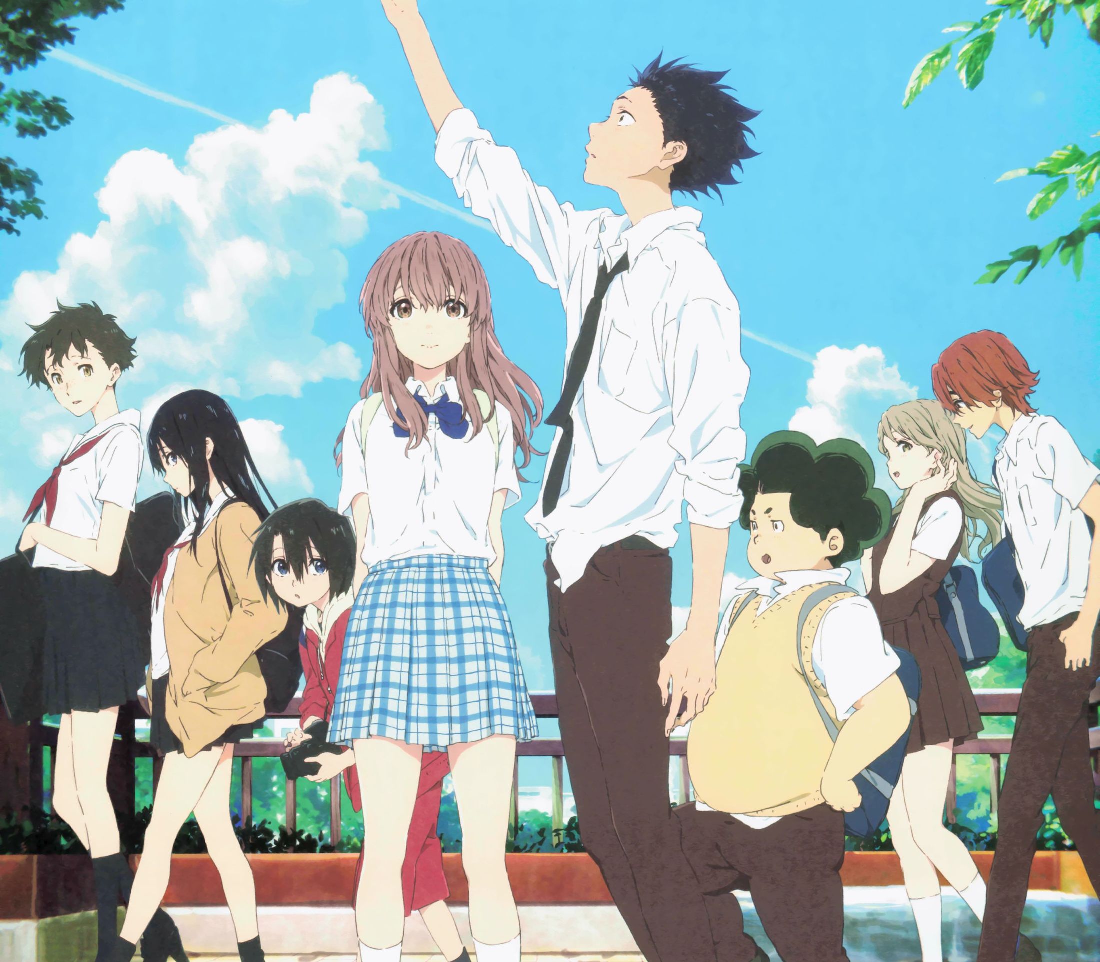 Се ю т. Форма голоса / koe no Katachi. Shouko Nishimiya.