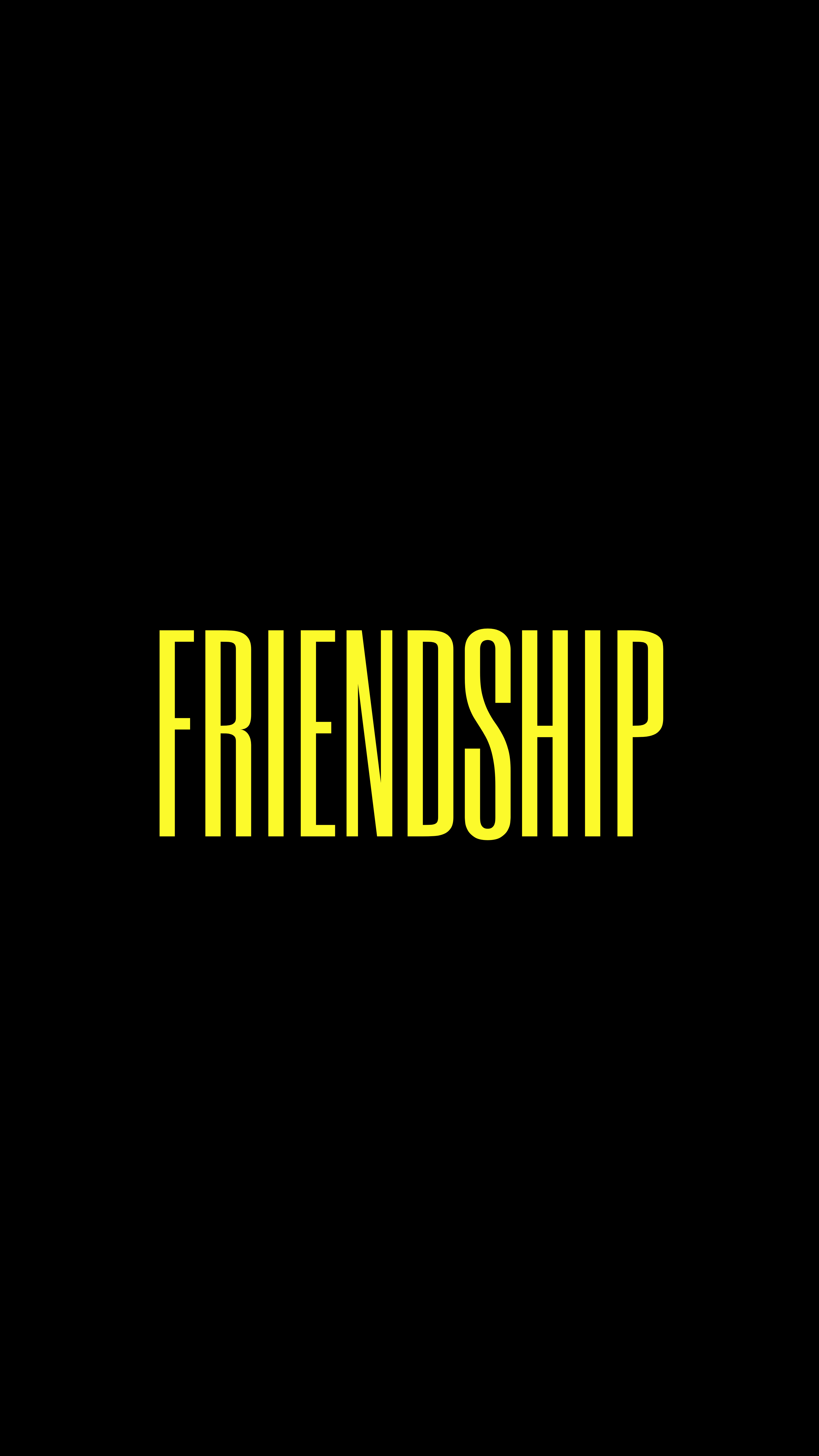 Friendship Lock Screen Wallpaper