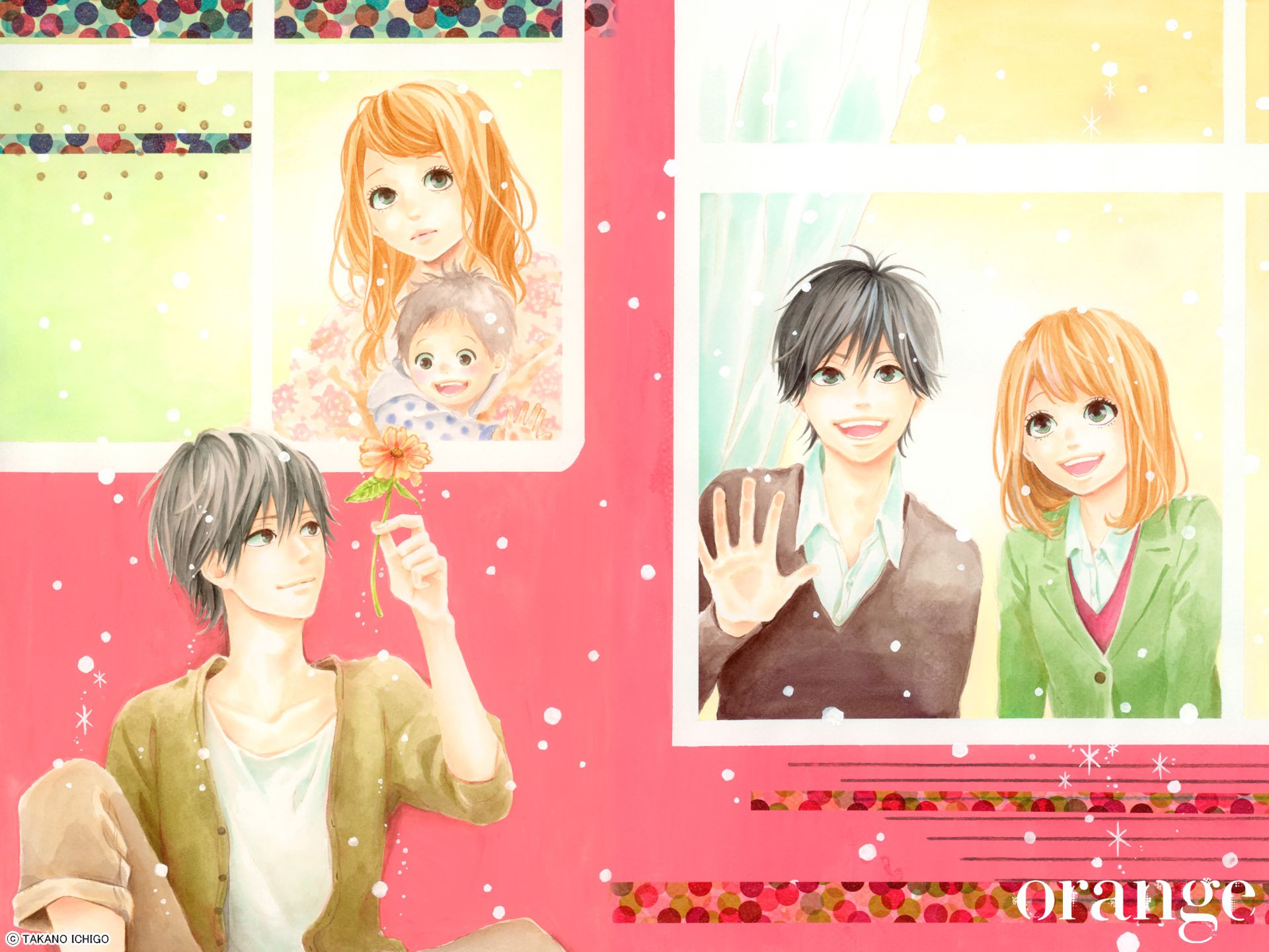 HD desktop wallpaper: Anime, Naho Takamiya, Kakeru Naruse download free  picture #760156