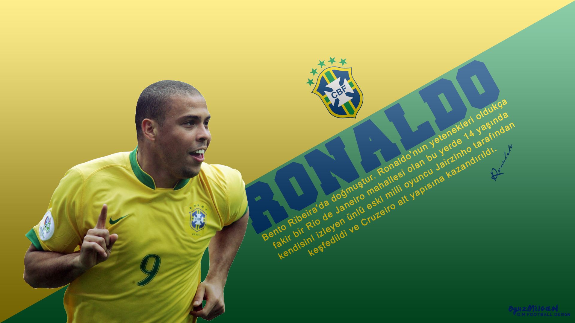 Ronaldo Nazário desktop wallpapers sẽ làm tăng khả năng tập trung và sự năng động của bạn vào công việc. Hãy trang trí màn hình laptop hoặc máy tính bàn với những hình nền Ronaldo Nazário chất lượng cao. Sẽ thật tuyệt vời khi nhìn thấy hình ảnh của một trong những cầu thủ huyền thoại mọi thời đại mỗi khi bật máy tính.