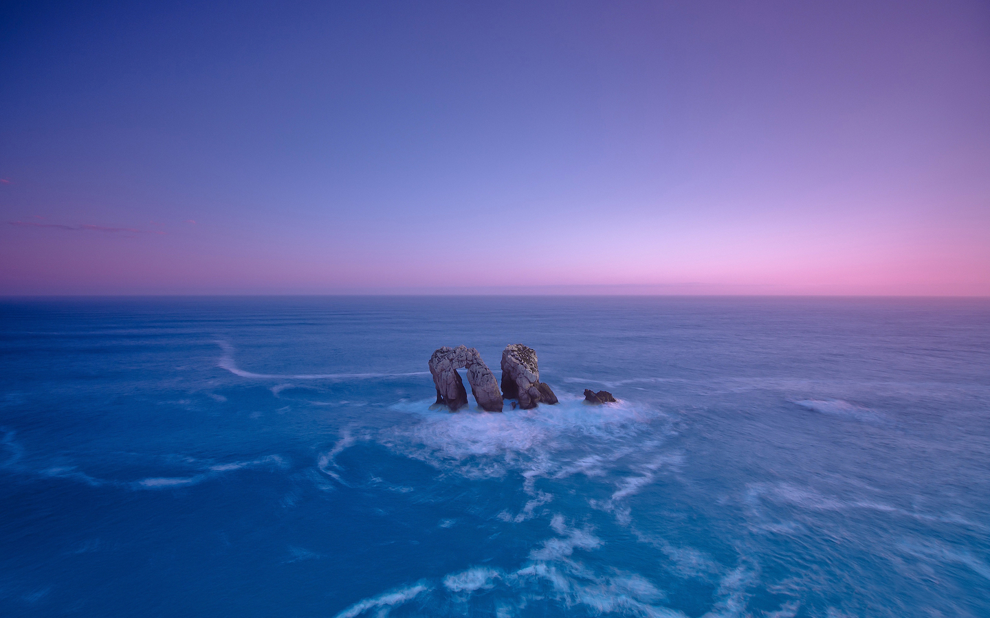 16736 Hintergrundbild herunterladen landschaft, sea, waves, blau - Bildschirmschoner und Bilder kostenlos
