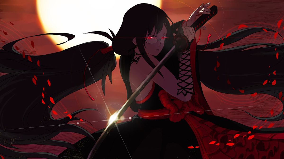 Кровавое аниме про самураев