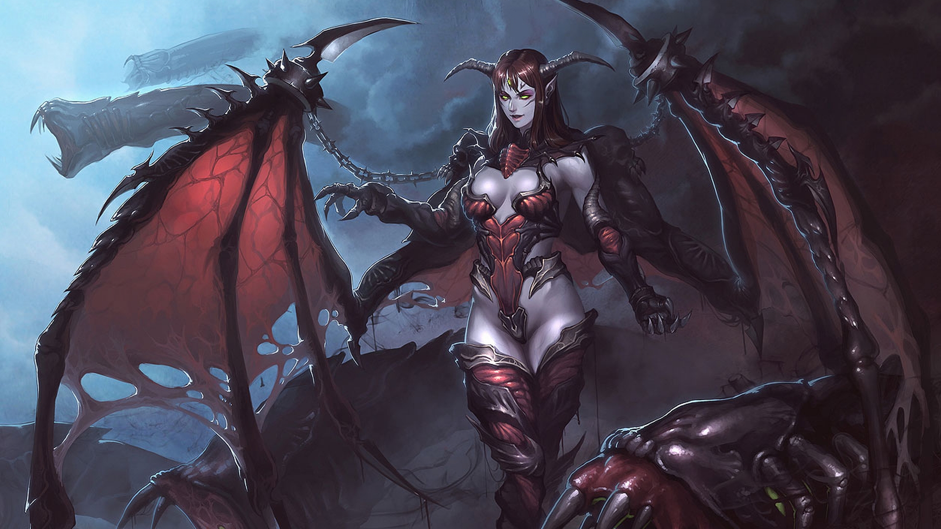 fantasy Demon HQ Background Images