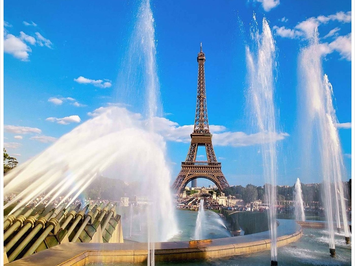 Descargar la imagen en teléfono: Ciudades, Arquitectura, Paisaje, París, Torre  Eiffel, gratis. 28129.