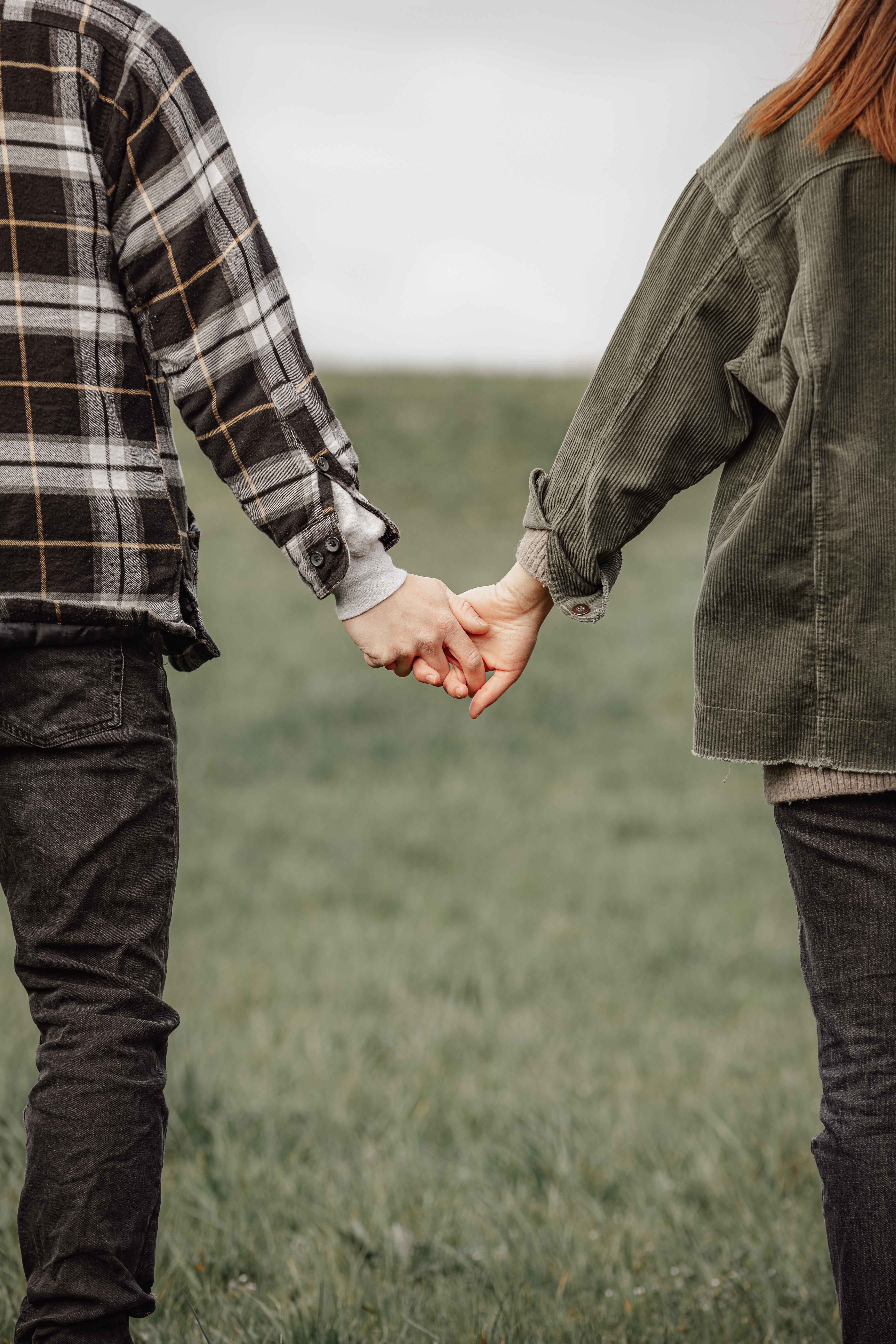 touching, couple, love, pair, hands, touch Free Stock Photo