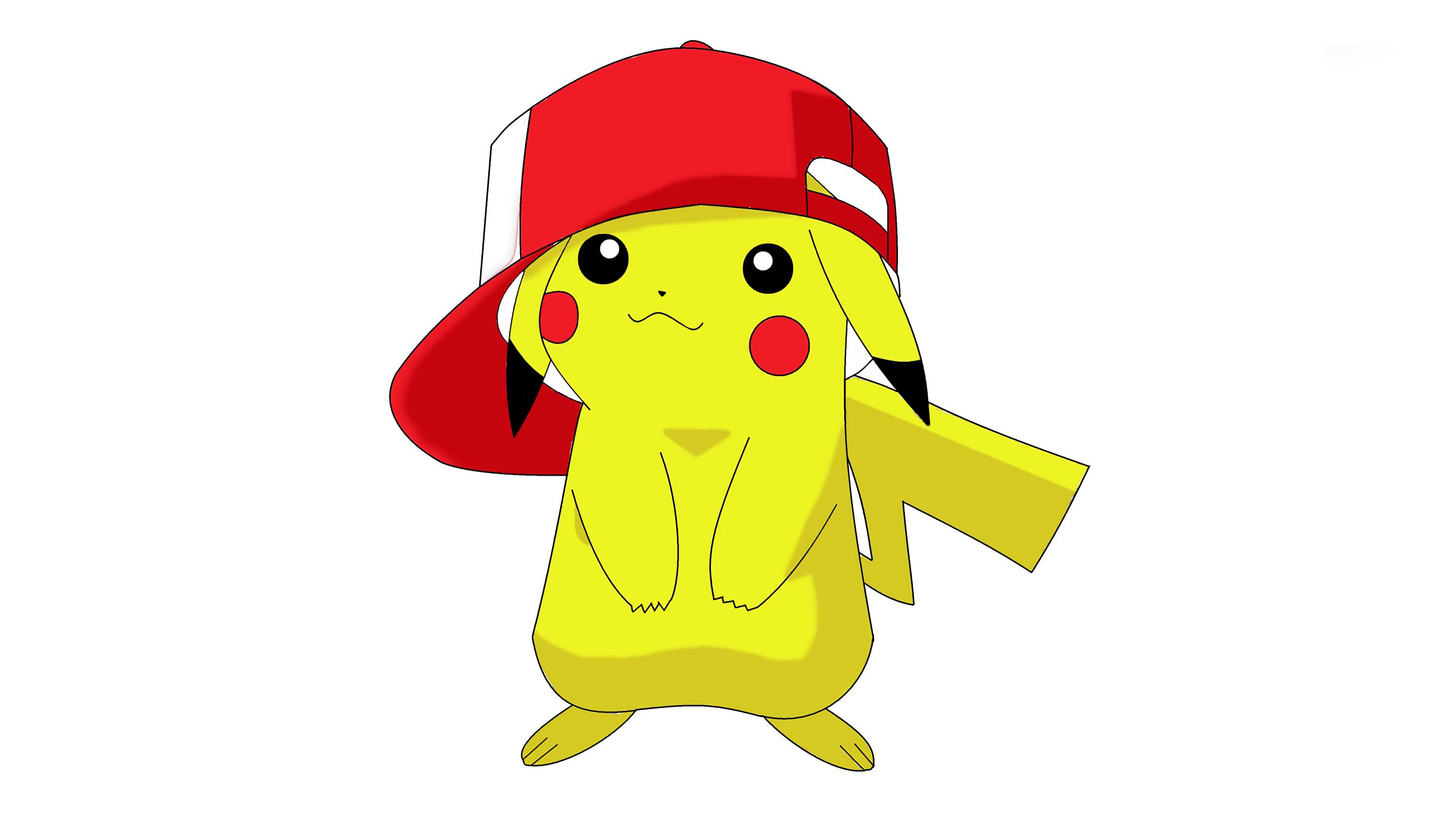 anime, cap, pokémon, pikachu High Definition image