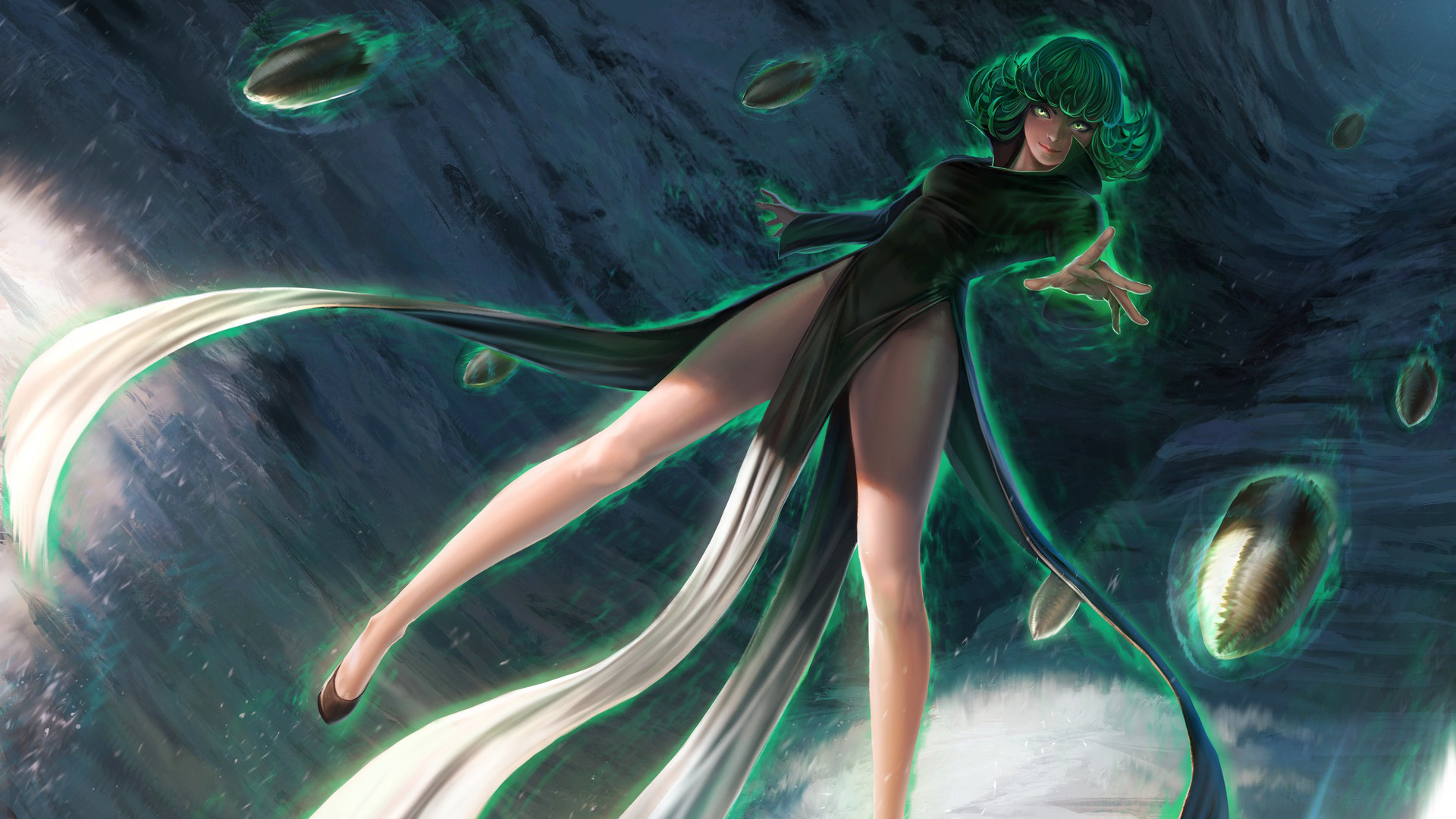 Papel de parede para celular: Anime, One Punch Man, Tatsumaki (One