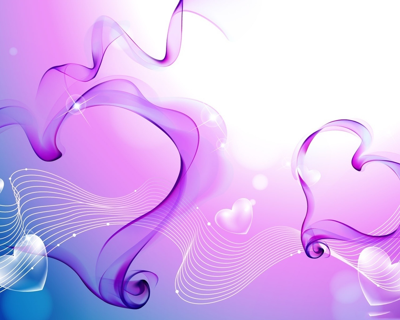 HD wallpaper background, hearts, violet, patterns
